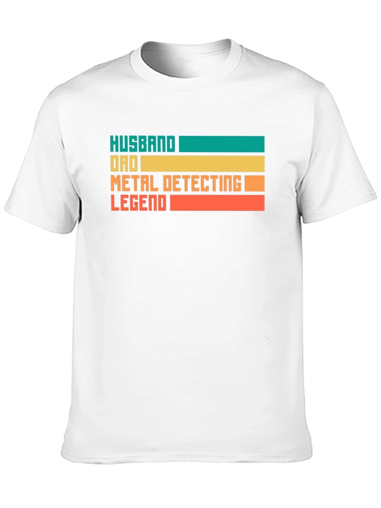 Husband Dad Metal Detecting Legend T-Shirt