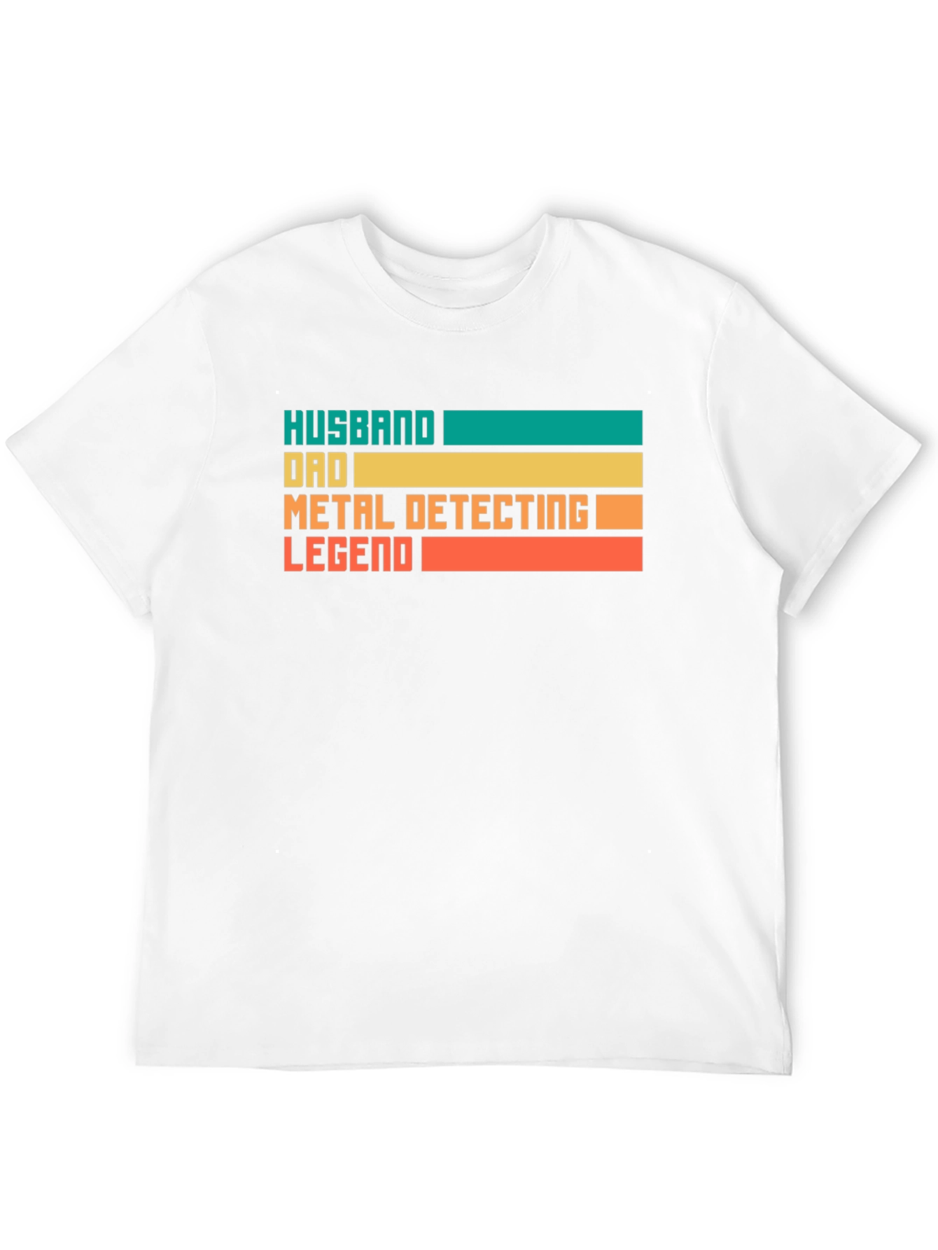 Husband Dad Metal Detecting Legend T-Shirt