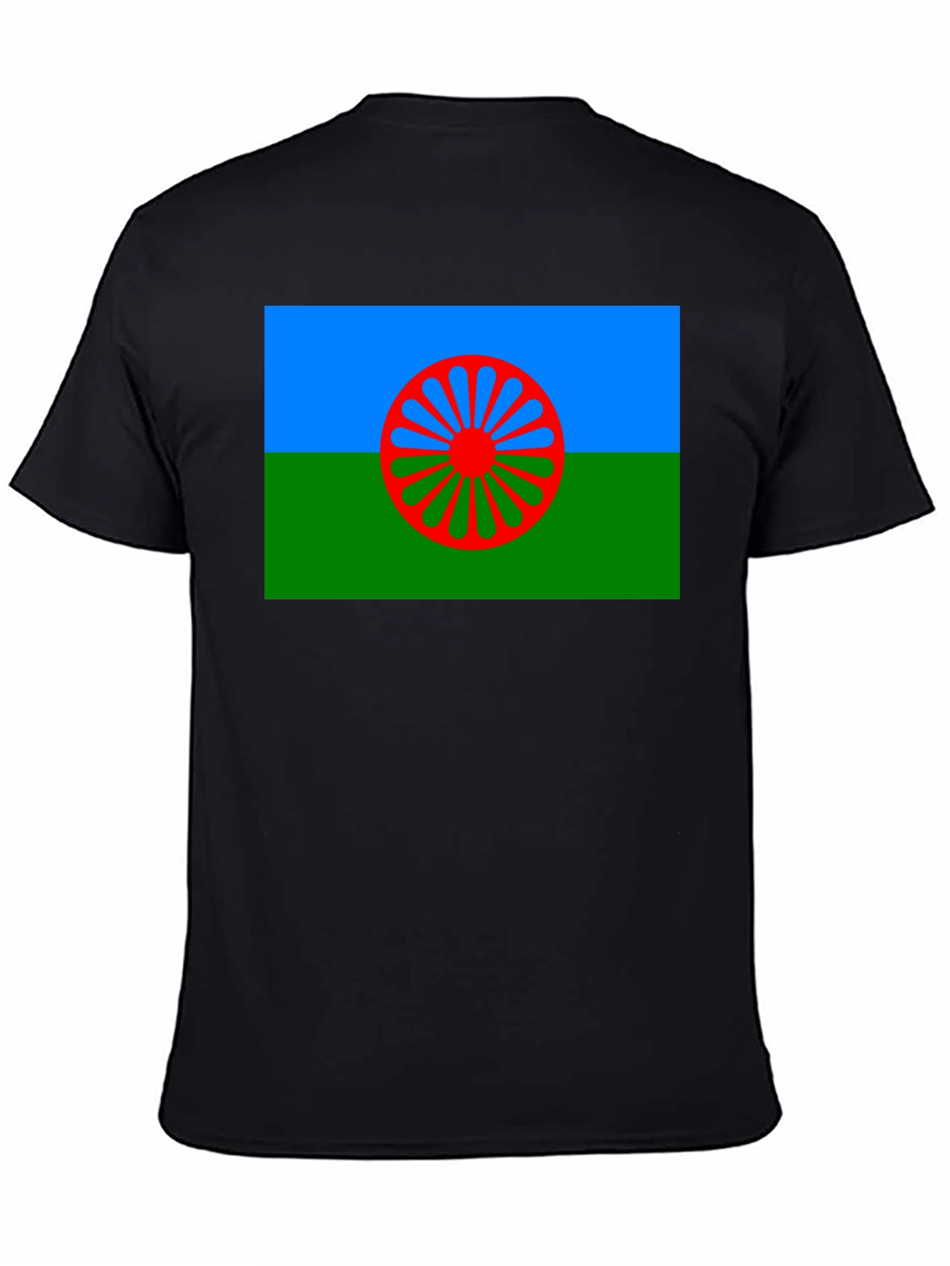 Roma Flag T-Shirt - International Romani Day