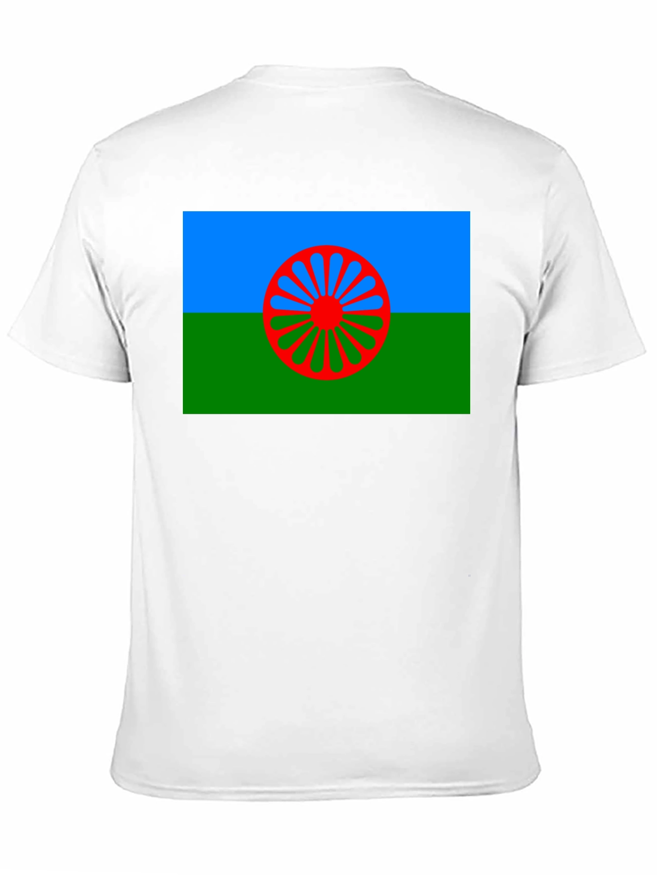 Roma Flag T-Shirt - International Romani Day