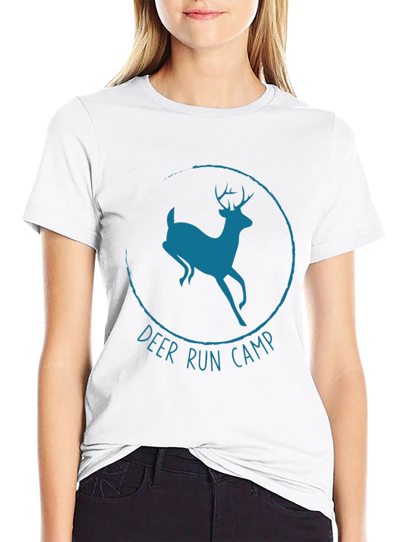 Deer Run Camp T-Shirt - Black