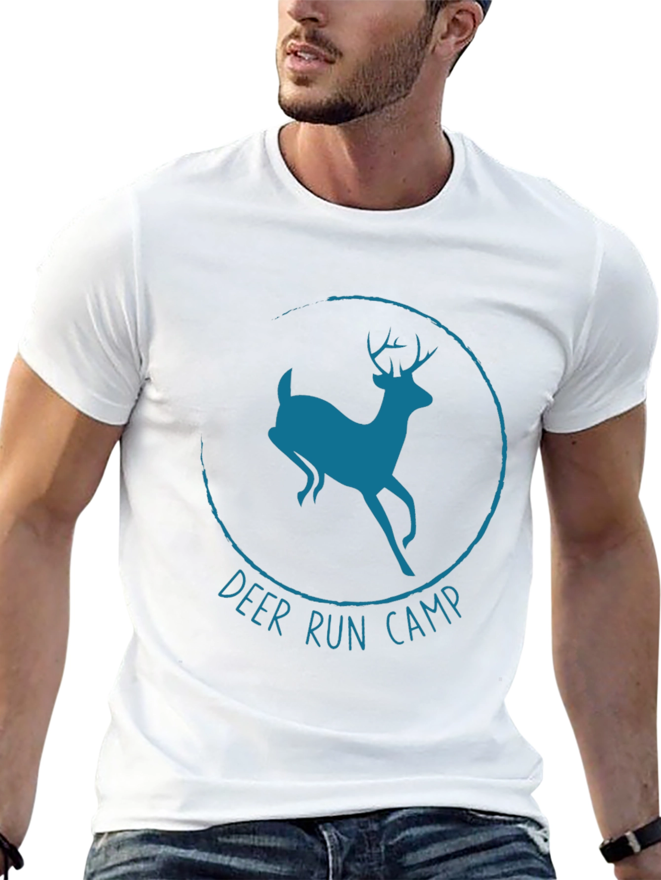 Deer Run Camp T-Shirt - Black