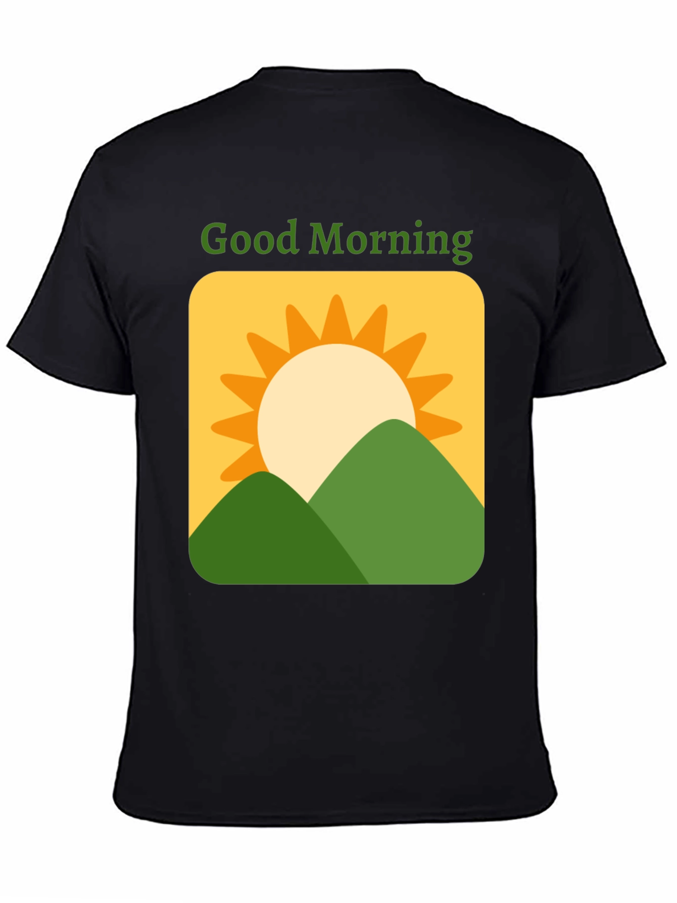 Good Morning Graphic Tee - Stylish Comfort