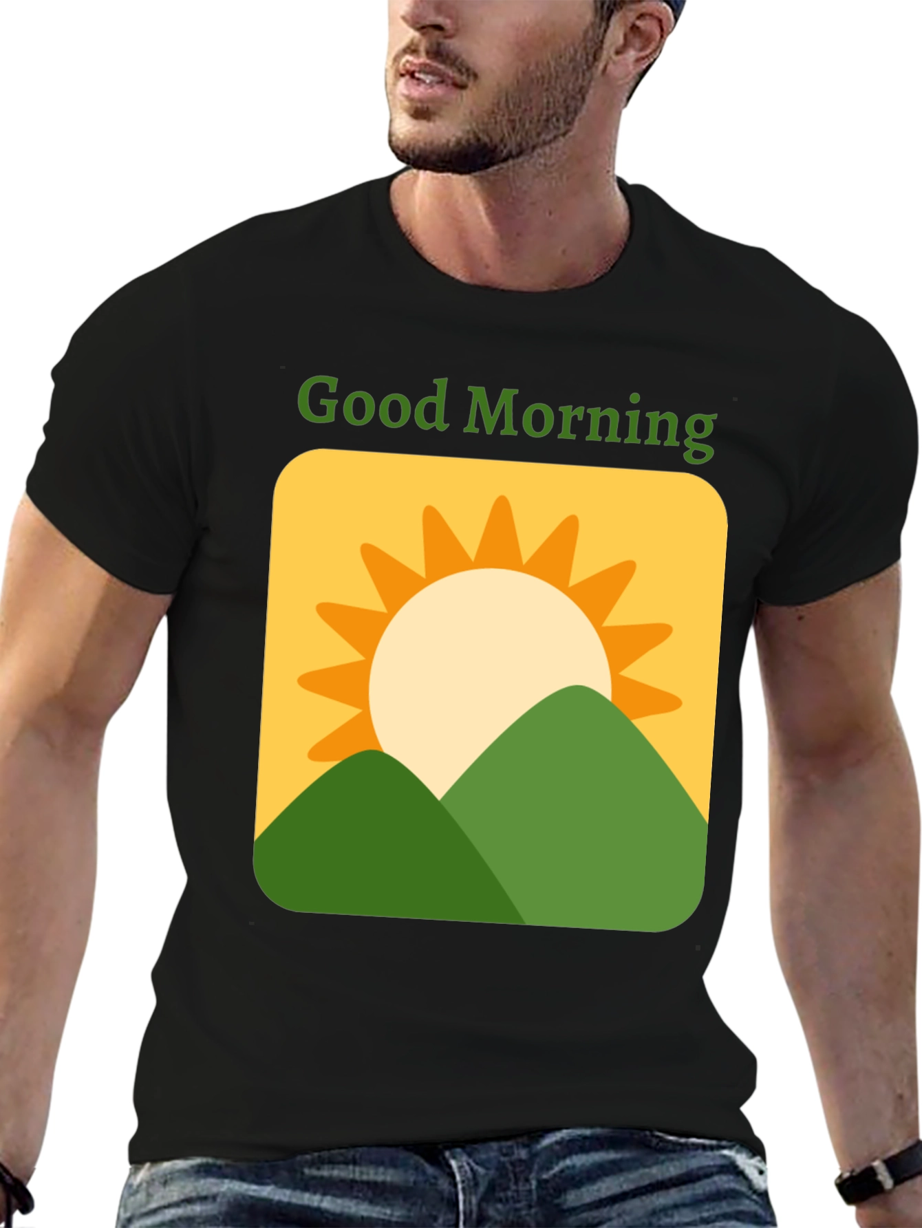 Good Morning Graphic Tee - Stylish Comfort