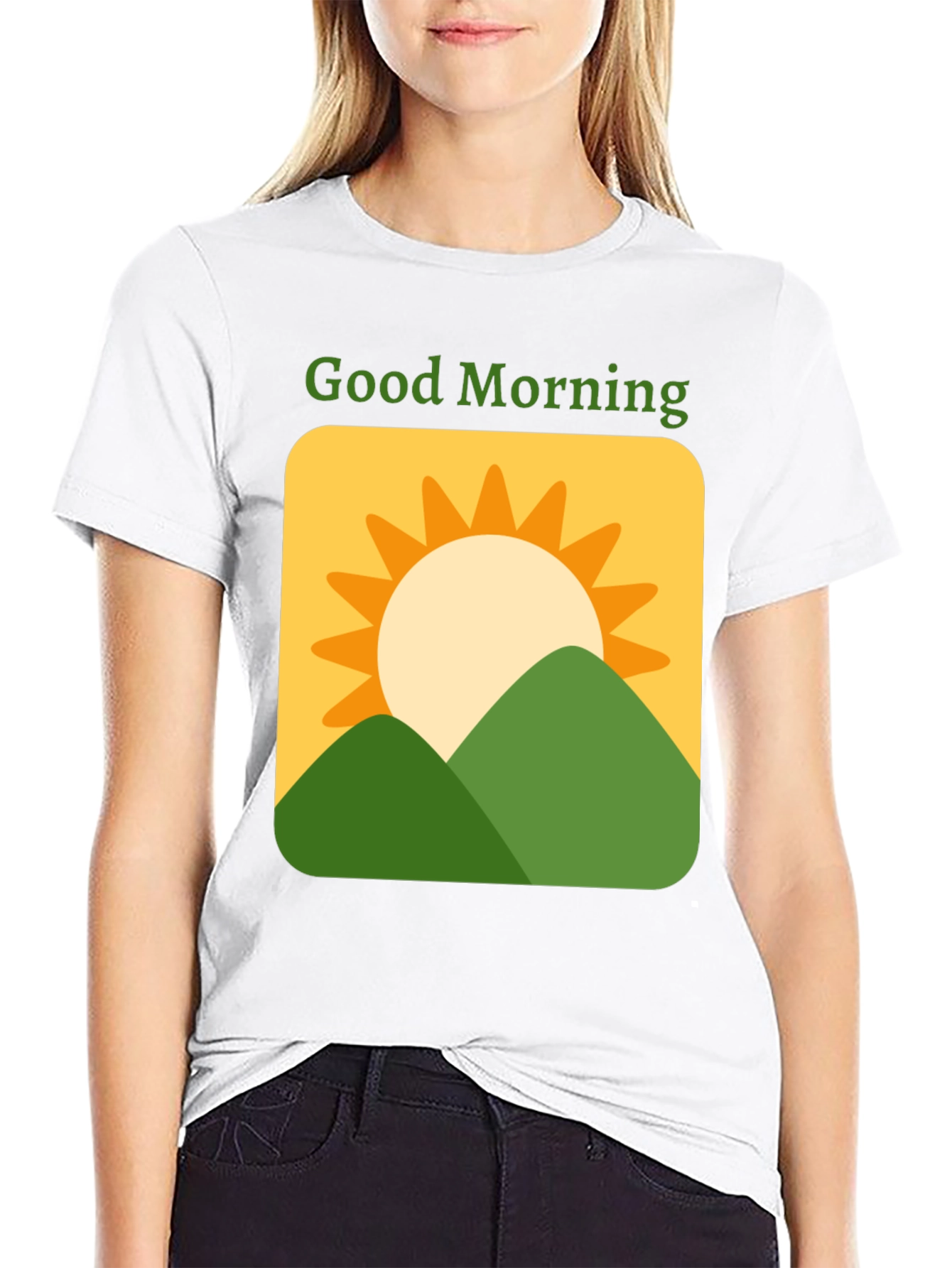 Good Morning Graphic Tee - Stylish Comfort