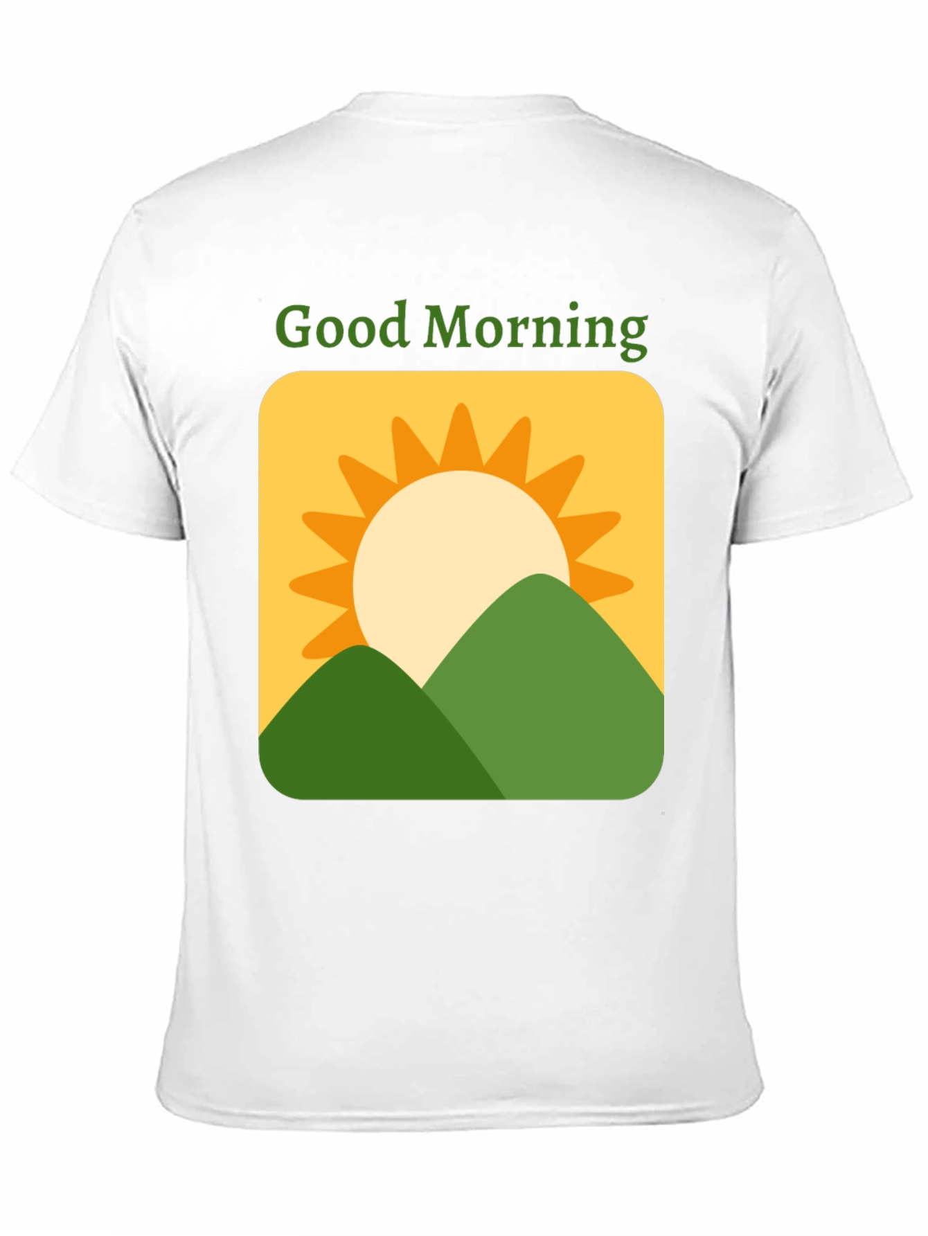 Good Morning Graphic Tee - Stylish Comfort