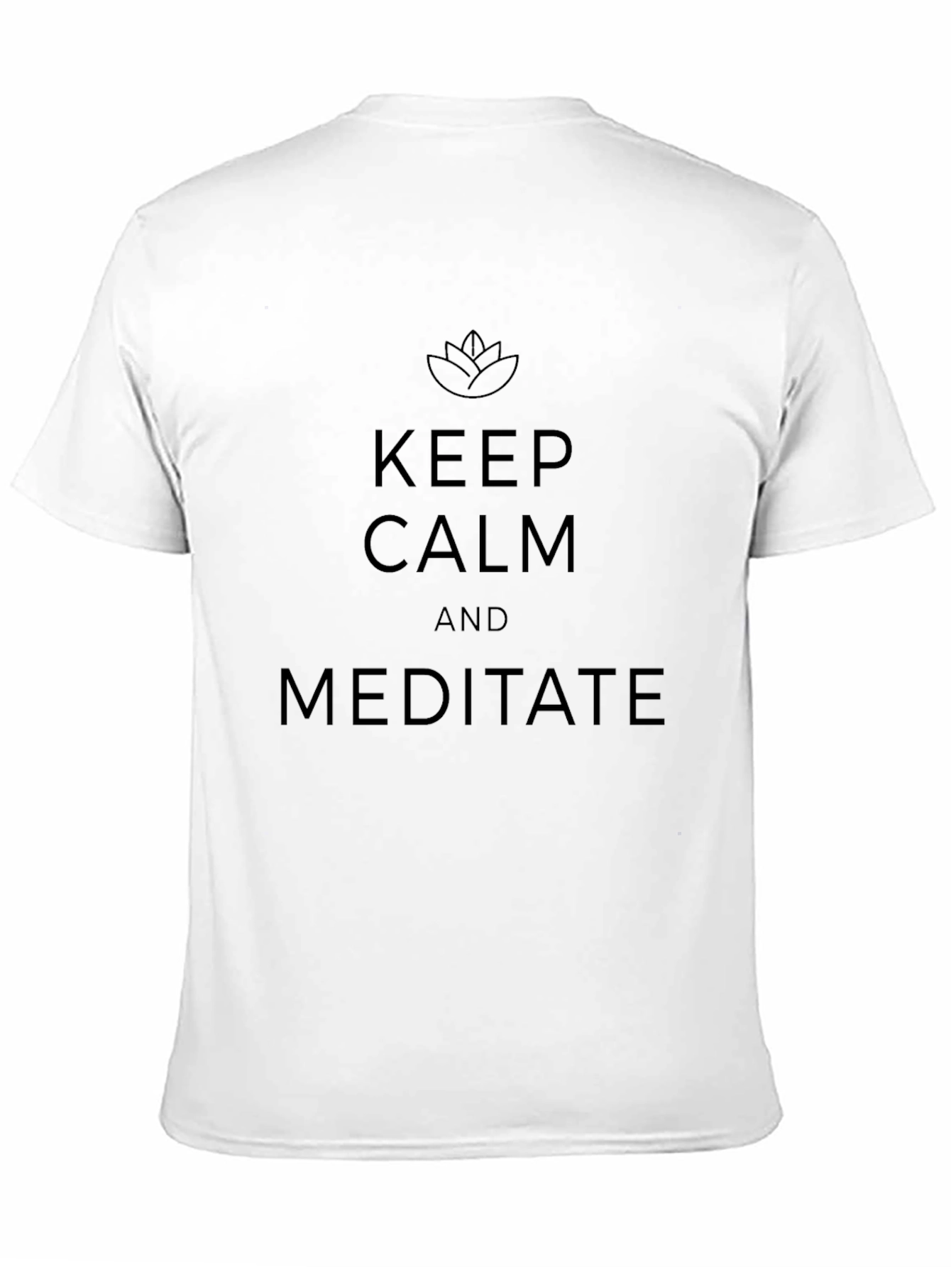 Keep Calm and Meditate T-Shirt - Relaxed Fit