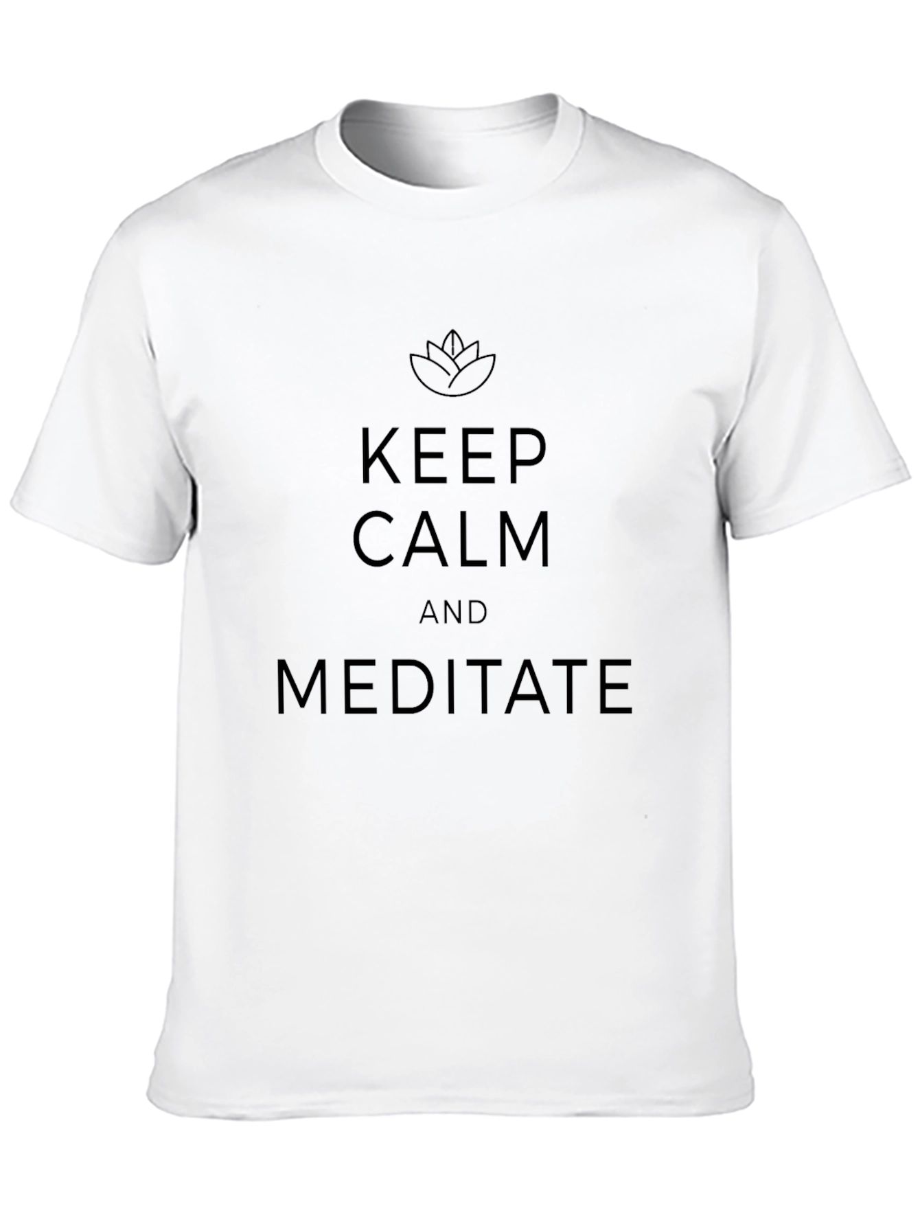 Keep Calm and Meditate T-Shirt - Relaxed Fit