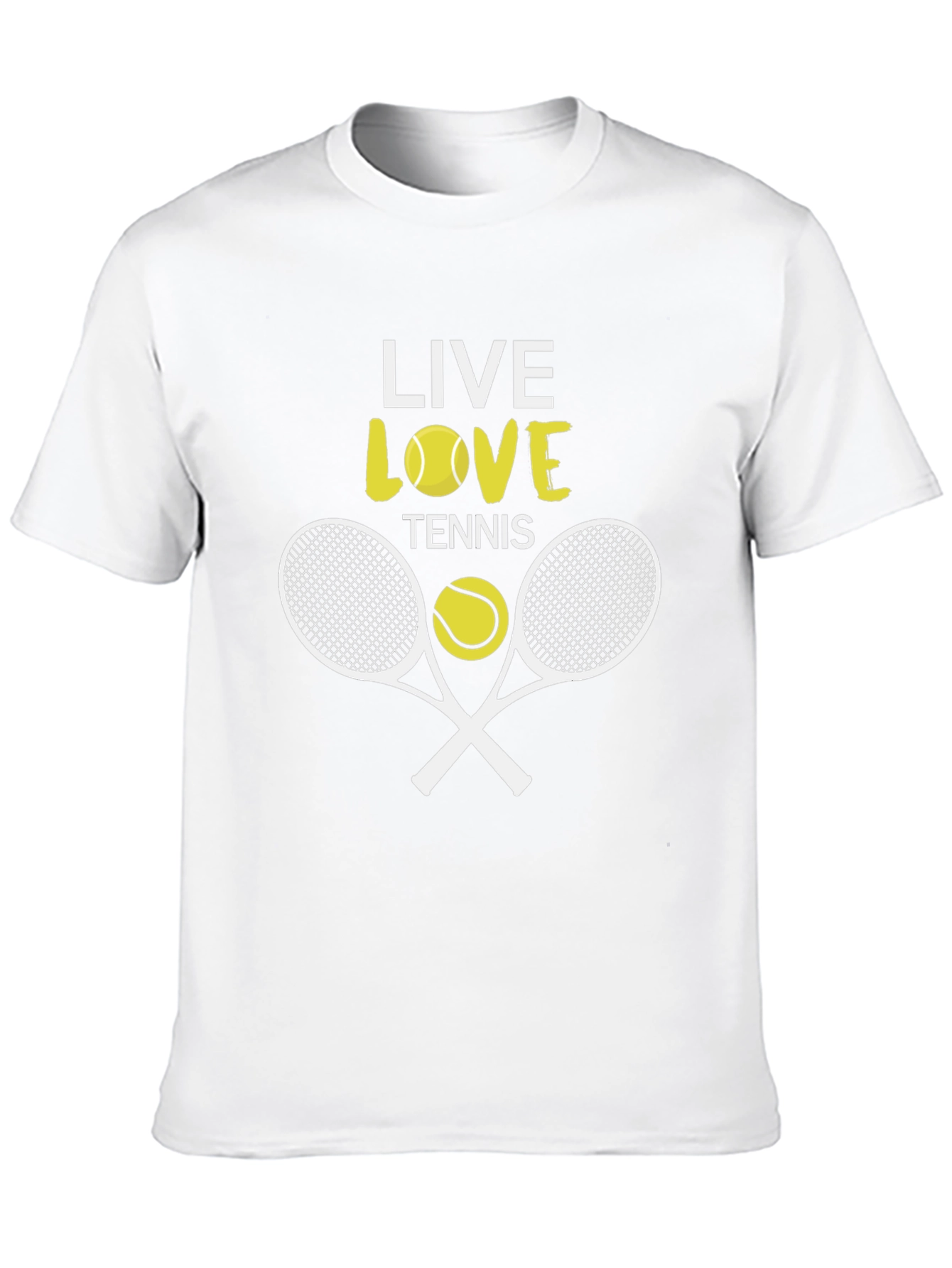 Live Love Tennis Graphic T-Shirt