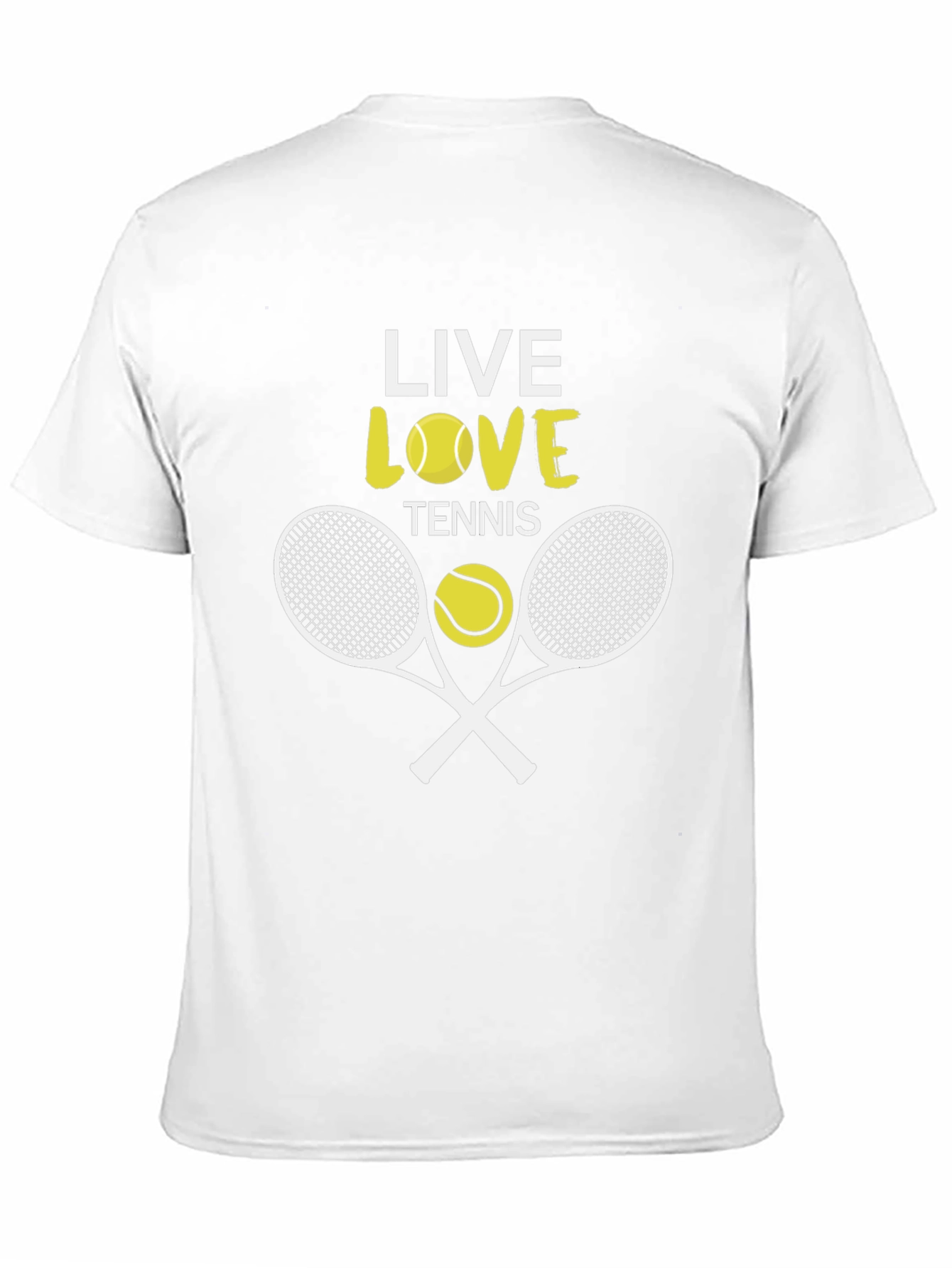 Live Love Tennis Graphic T-Shirt