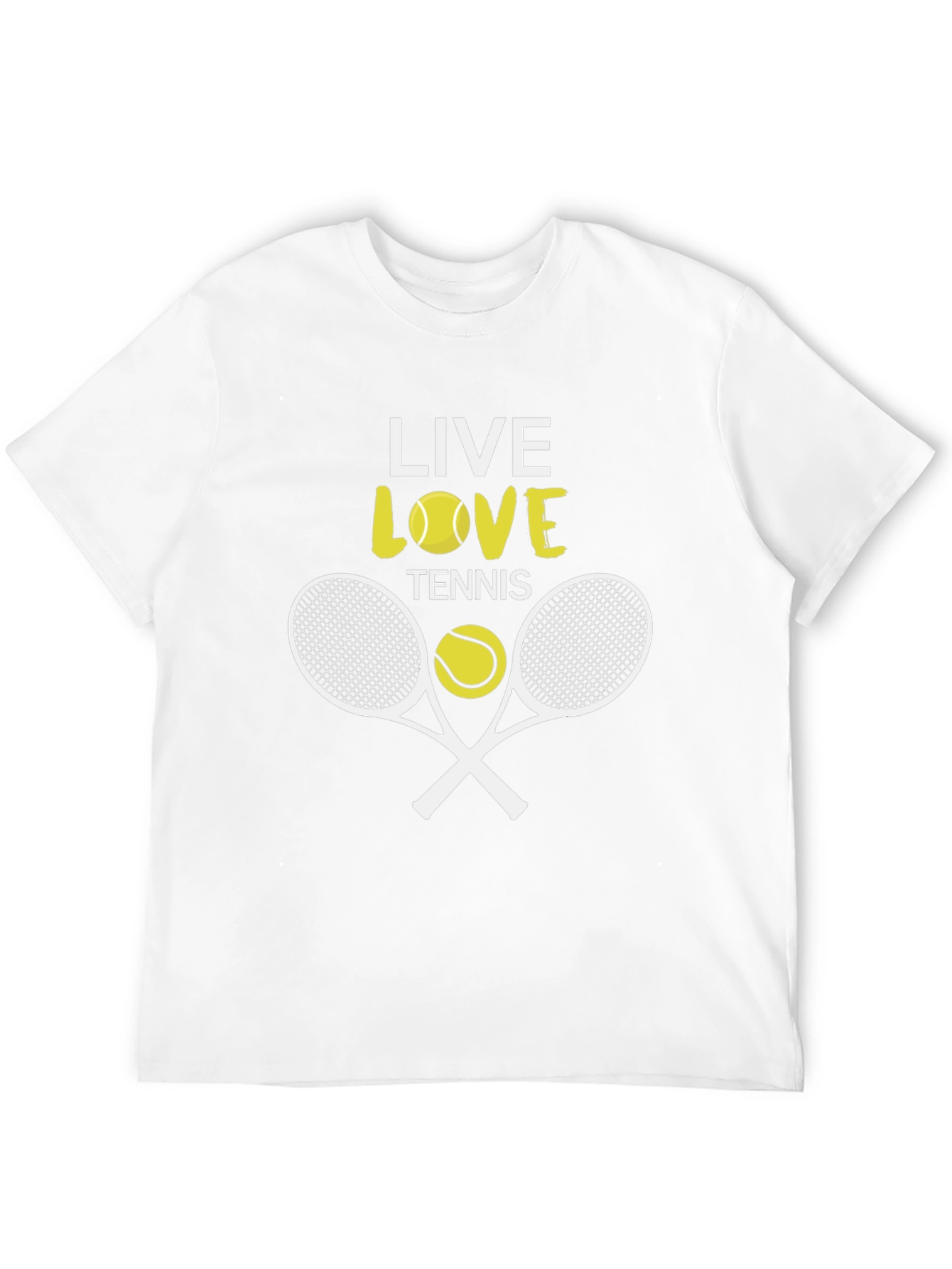 Live Love Tennis Graphic T-Shirt