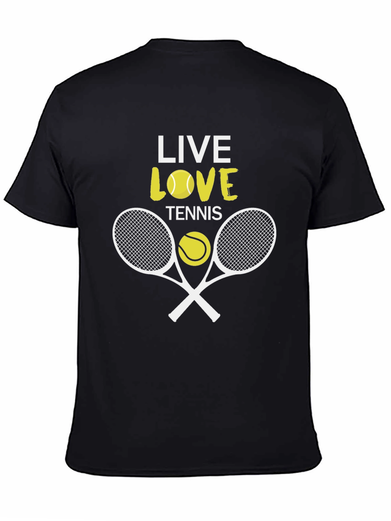 Live Love Tennis Graphic T-Shirt