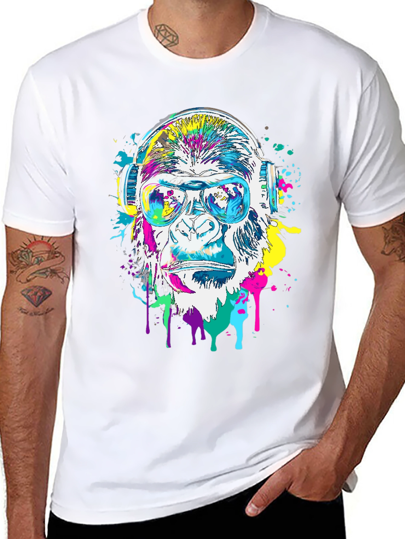 Cool Gorilla Graphic Tee