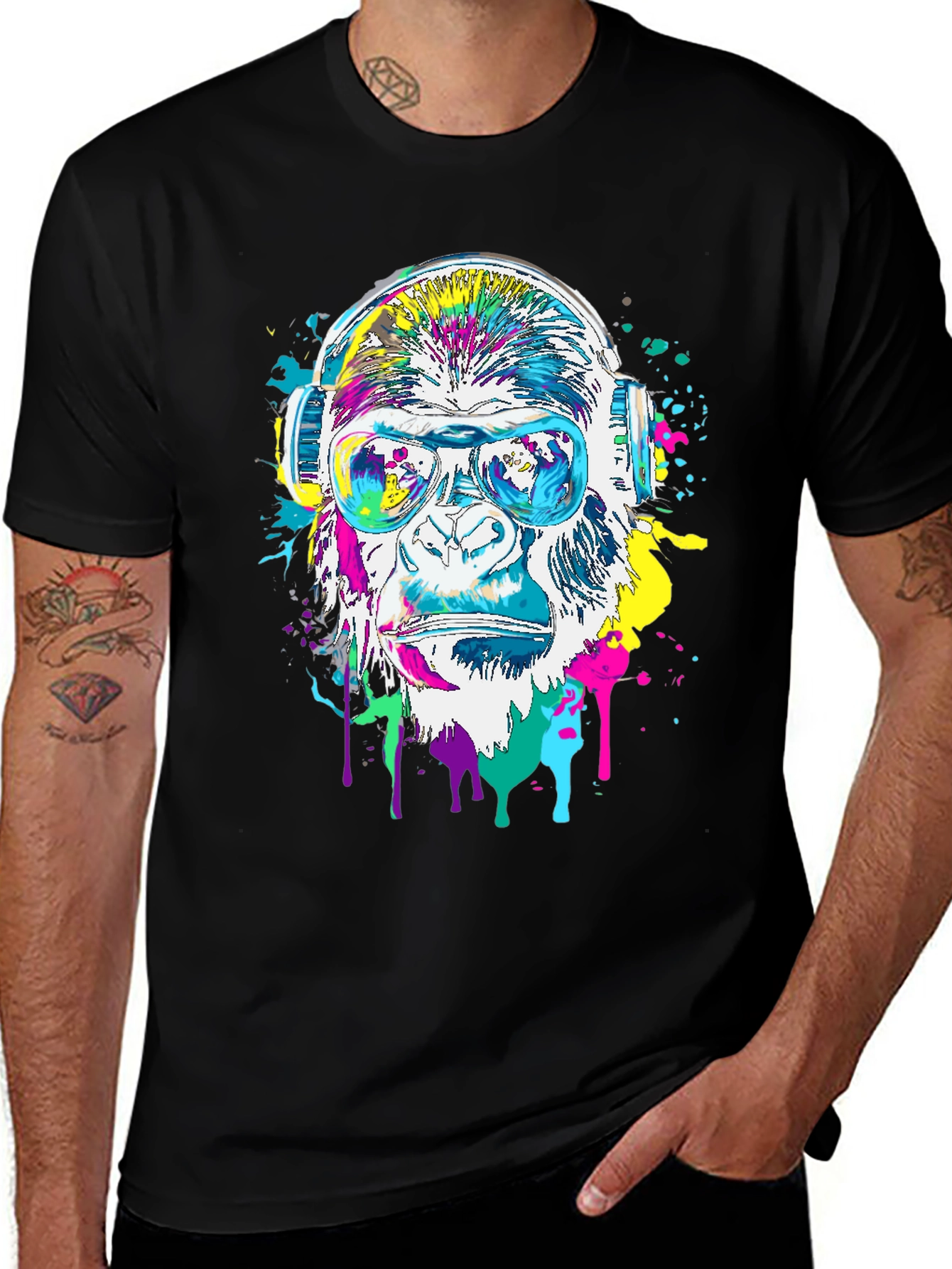 Cool Gorilla Graphic Tee