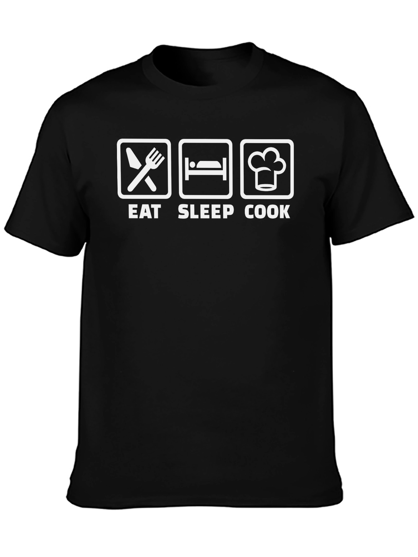 Eat Sleep Cook T-Shirt - Chef Life