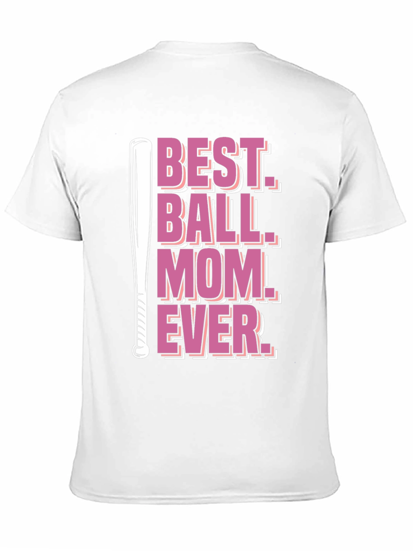 Best Ball Mom Ever T-Shirt - Baseball Mom Tee