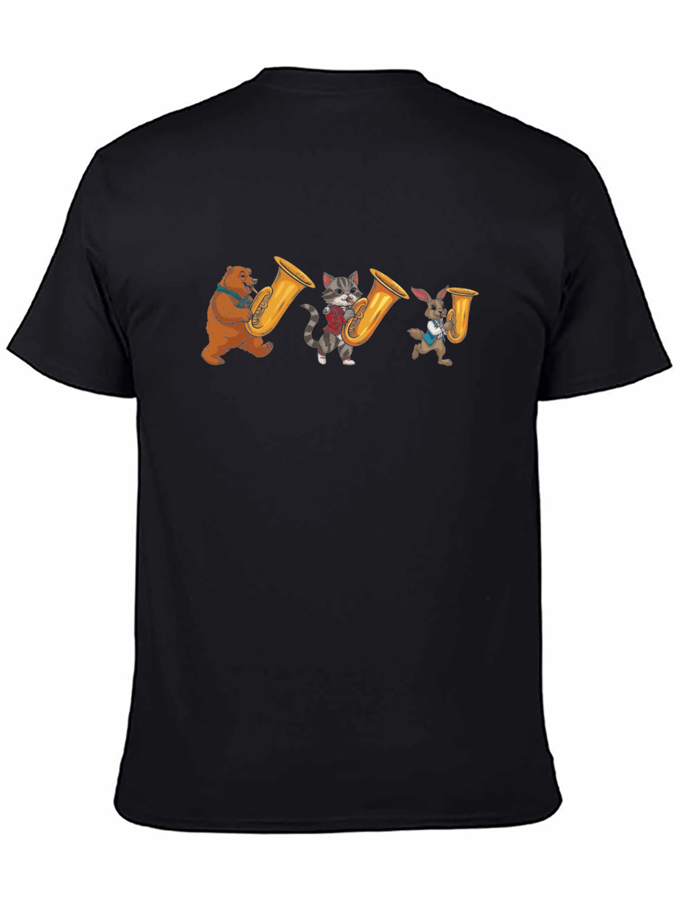 Animal Orchestra Black T-Shirt