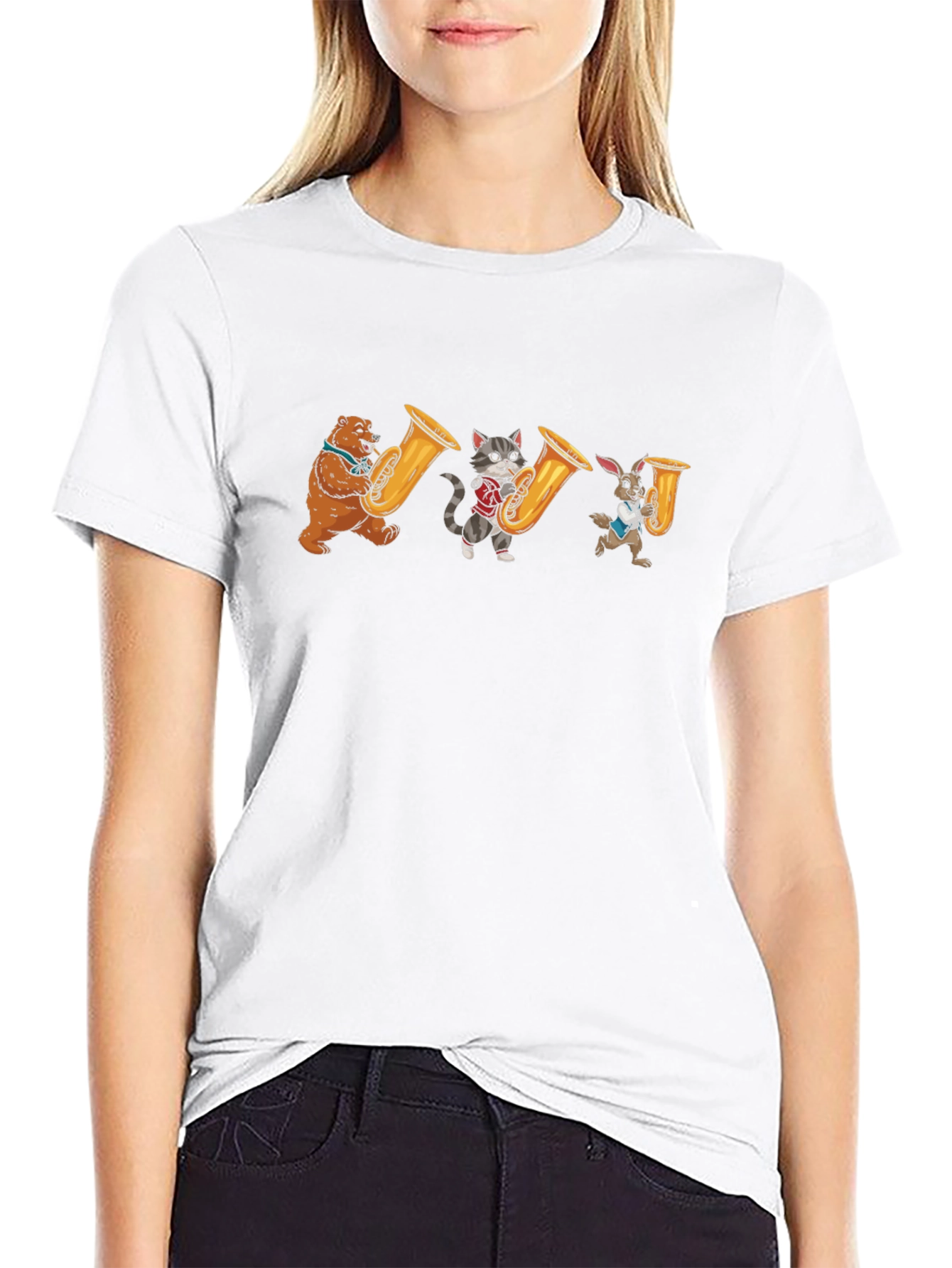 Animal Orchestra Black T-Shirt
