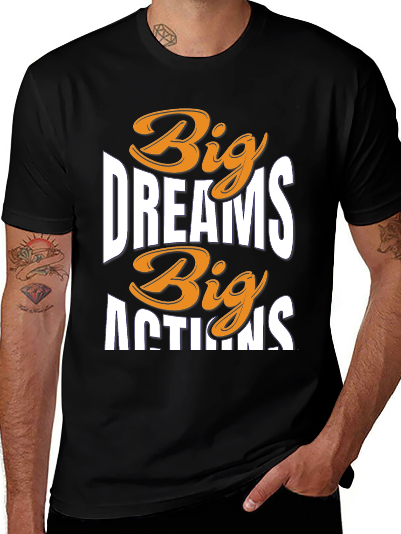Big Dreams Big Actions Graphic Tee