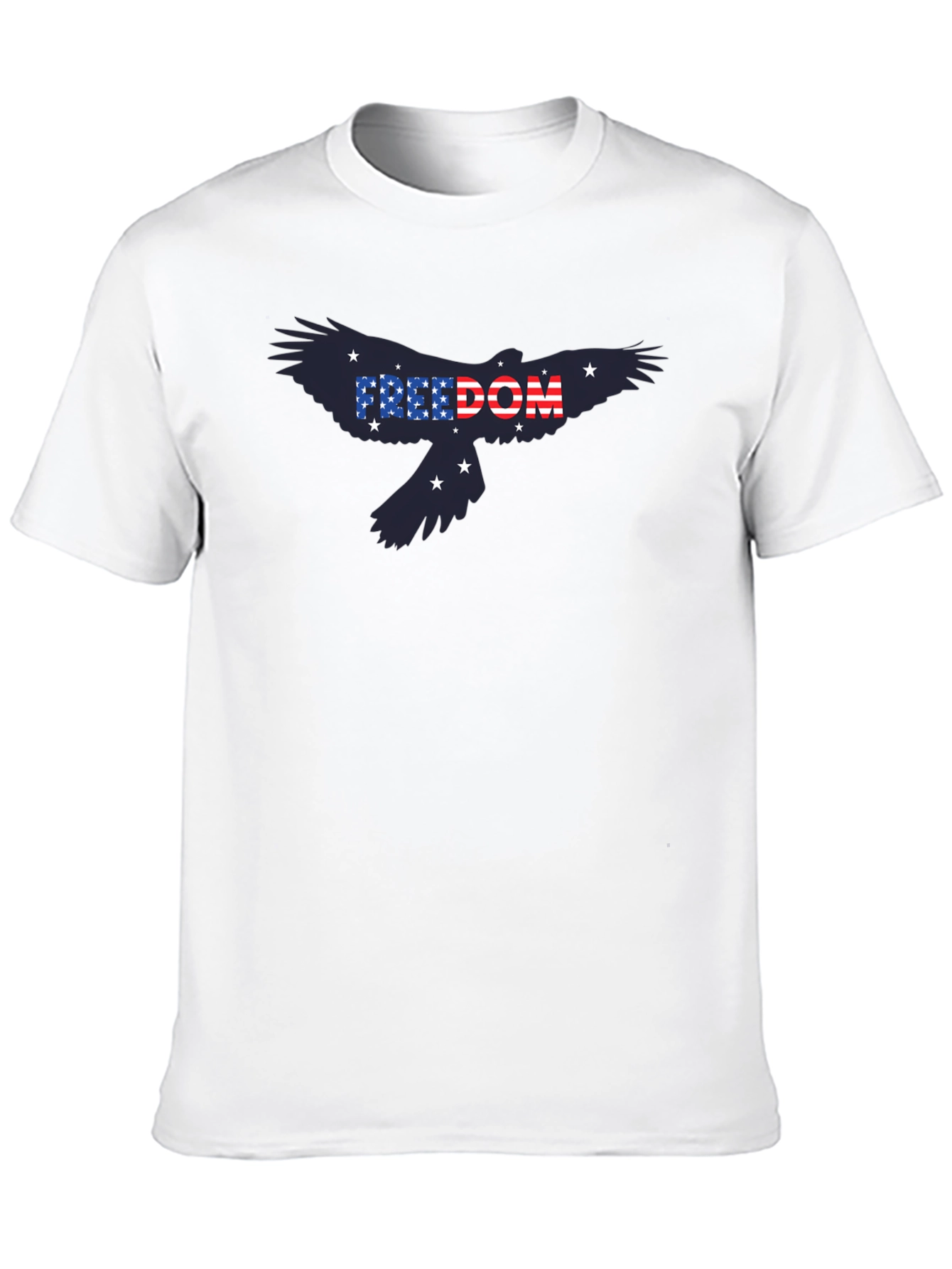 Freedom USA Eagle Graphic Tee - Patriotic Shirt