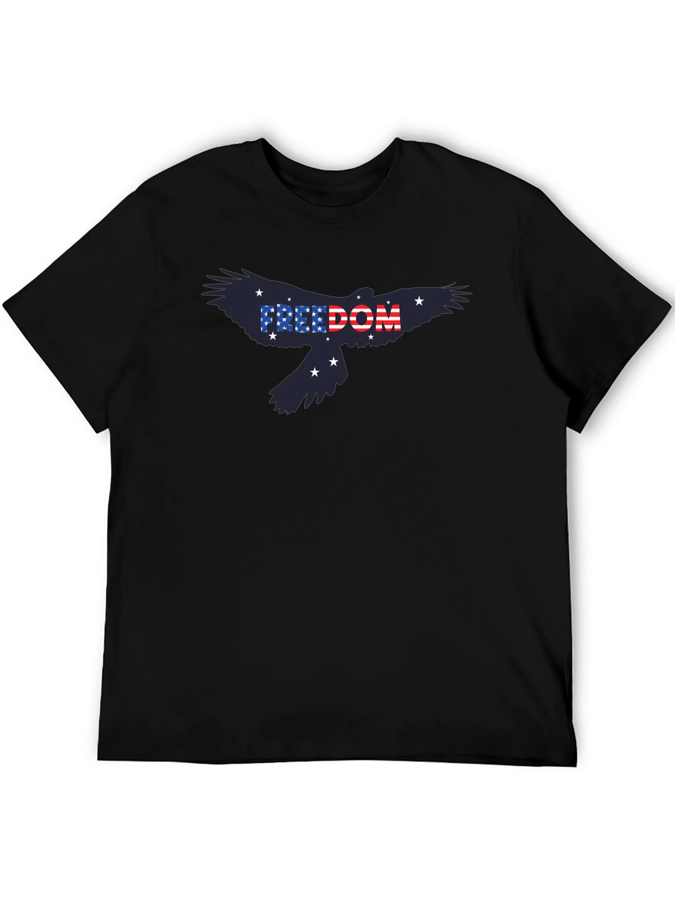 Freedom USA Eagle Graphic Tee - Patriotic Shirt