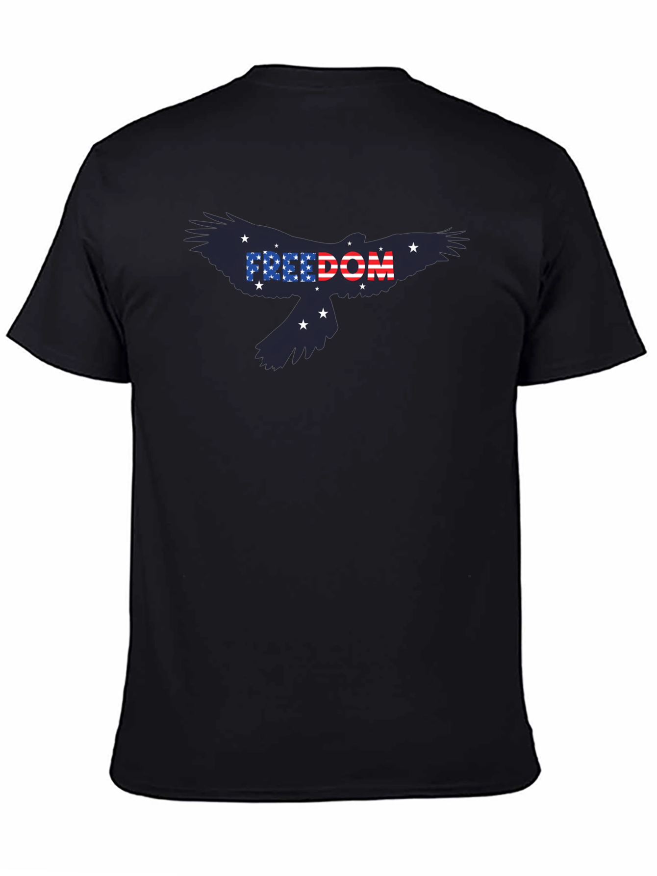 Freedom USA Eagle Graphic Tee - Patriotic Shirt