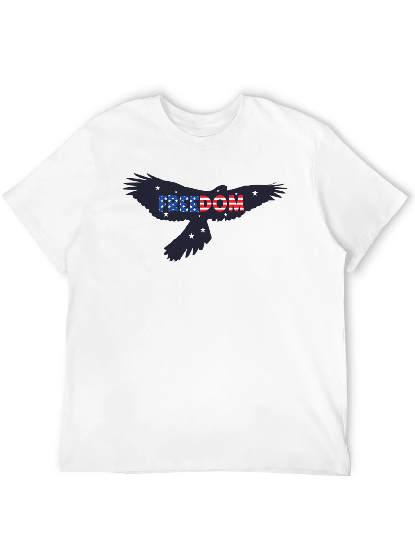 Freedom USA Eagle Graphic Tee - Patriotic Shirt
