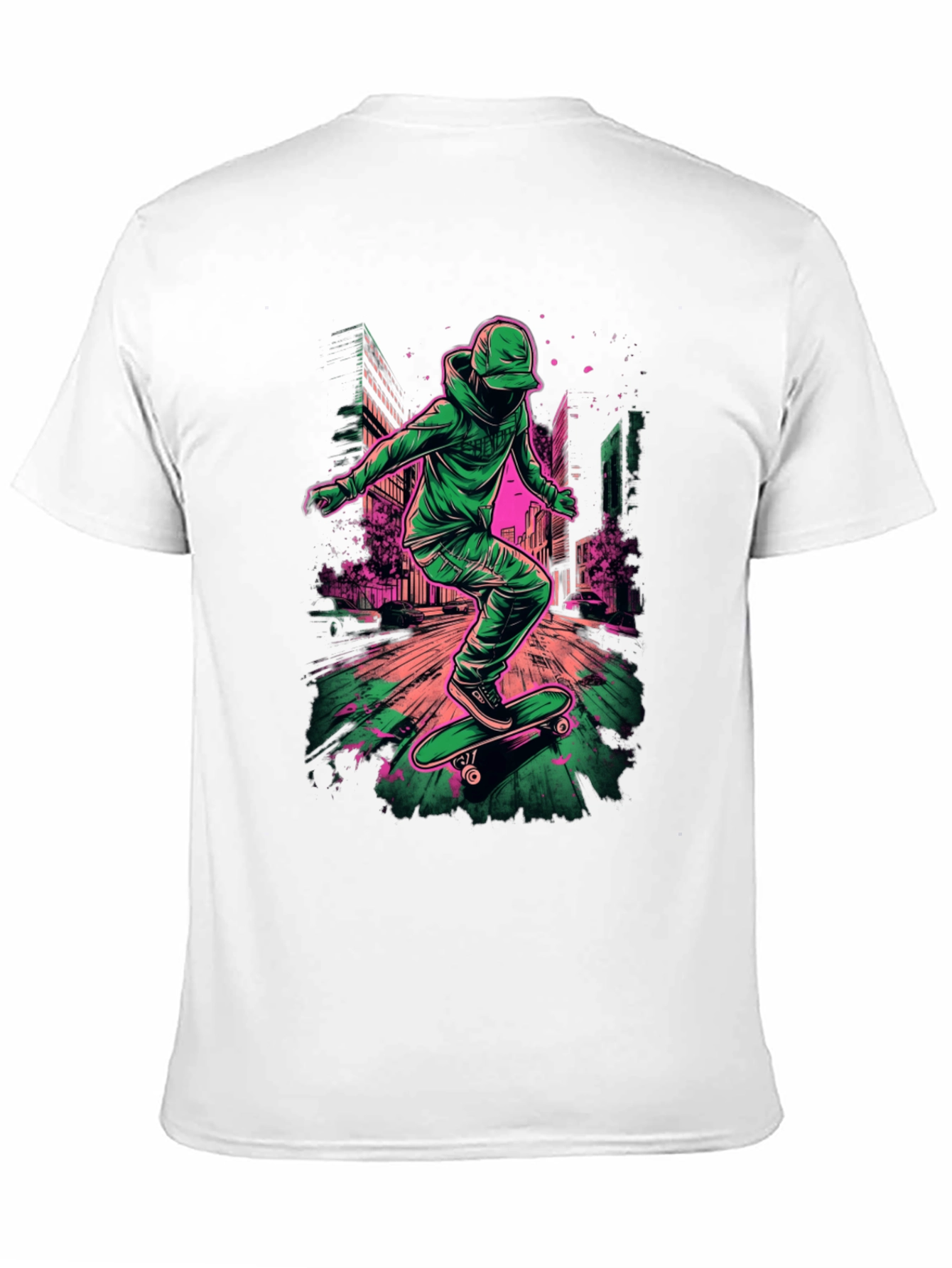Skateboarding Urban Art T-Shirt