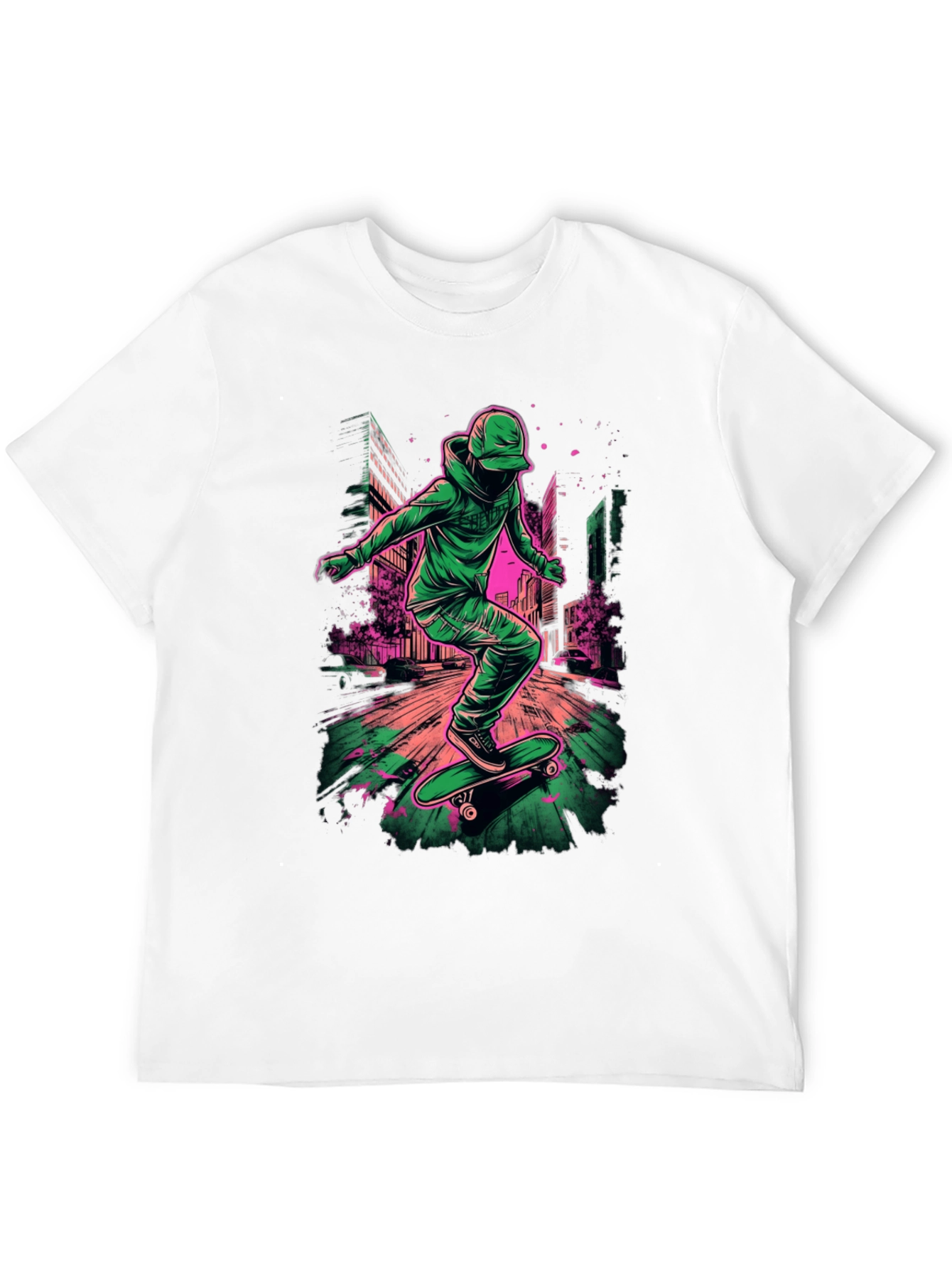 Skateboarding Urban Art T-Shirt