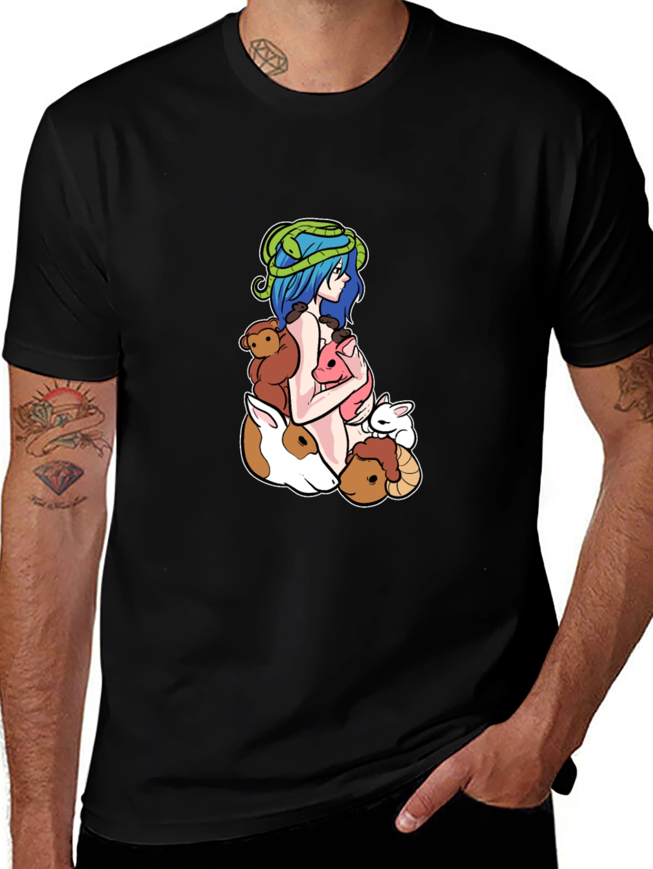 Earth Goddess T-Shirt - Animal Lover Tee