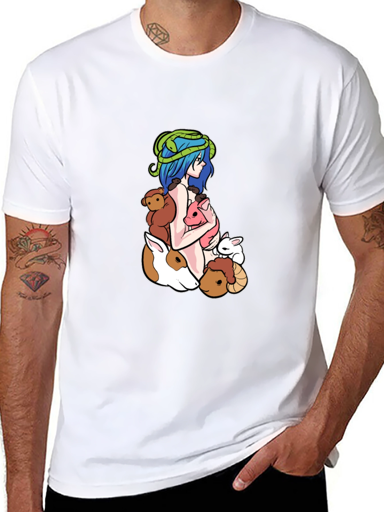 Earth Goddess T-Shirt - Animal Lover Tee