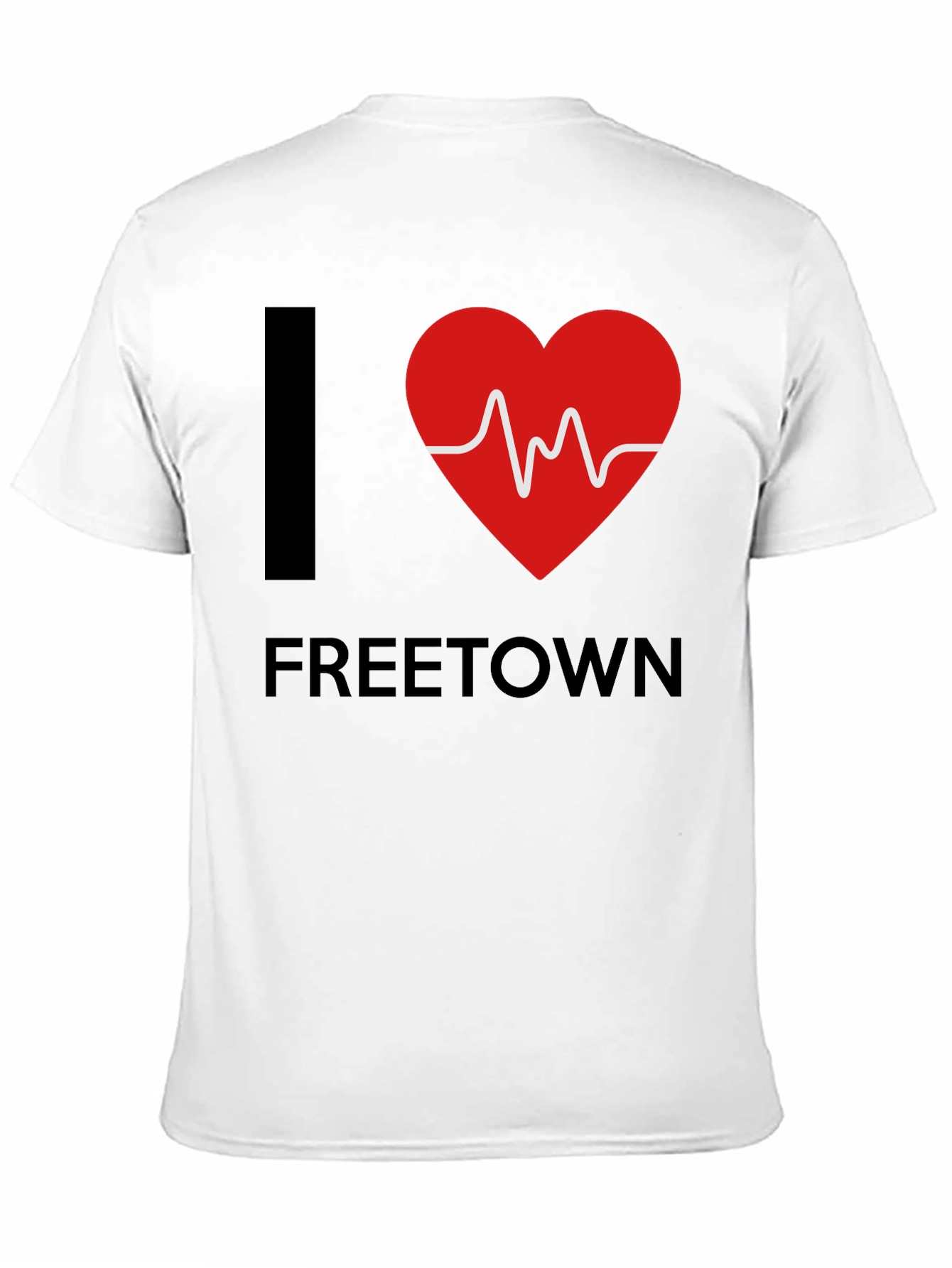 I Love Freetown Heartbeat T-Shirt