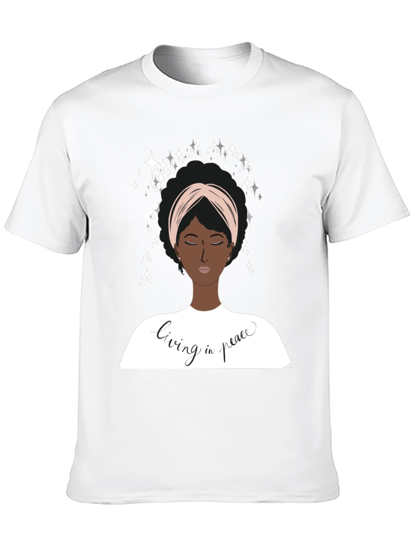 Living In Peace Graphic T-Shirt