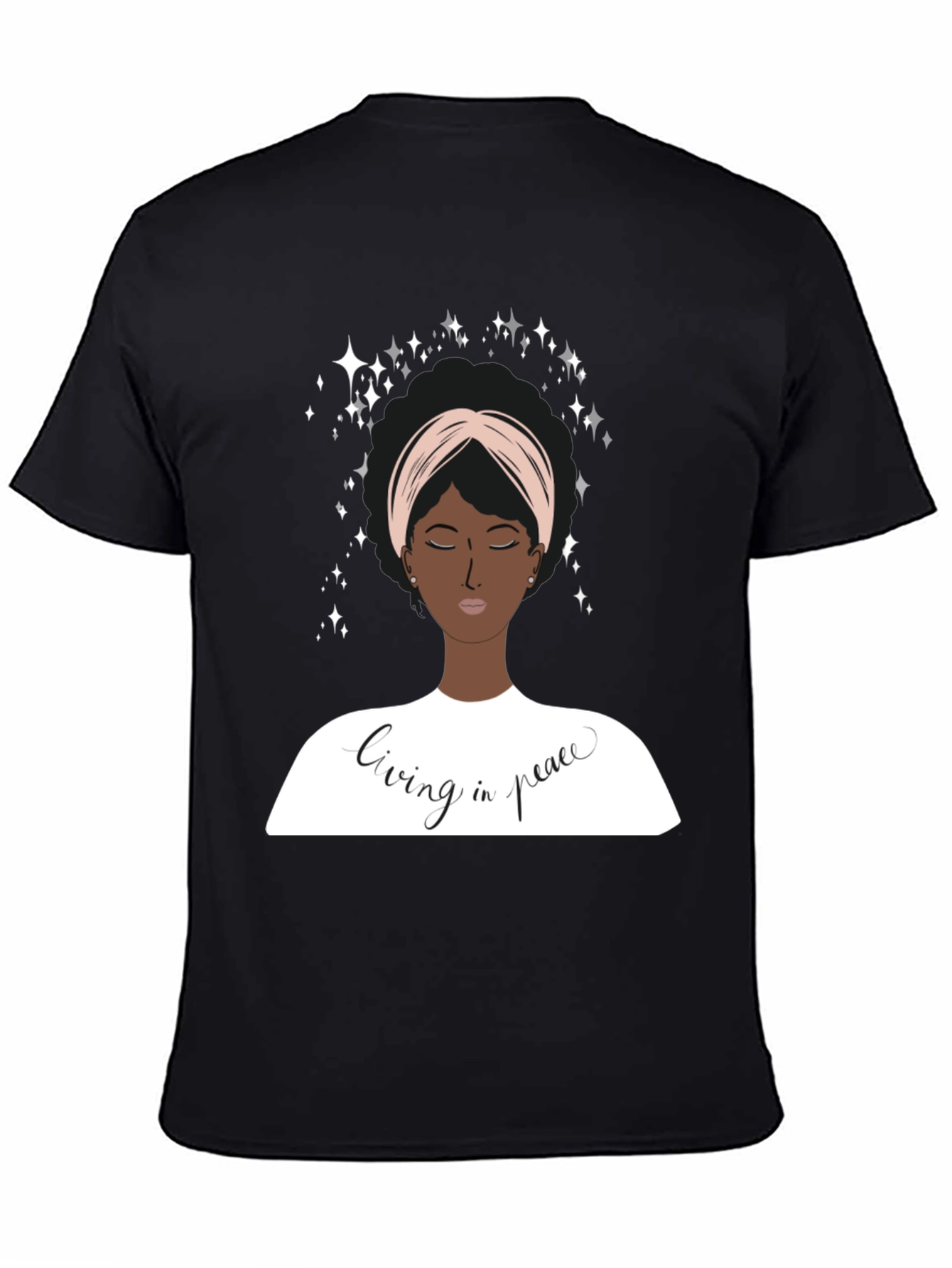 Living In Peace Graphic T-Shirt