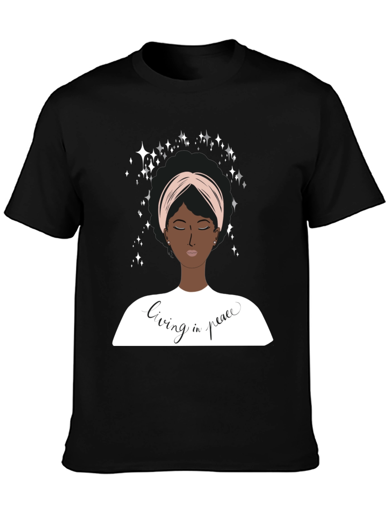 Living In Peace Graphic T-Shirt