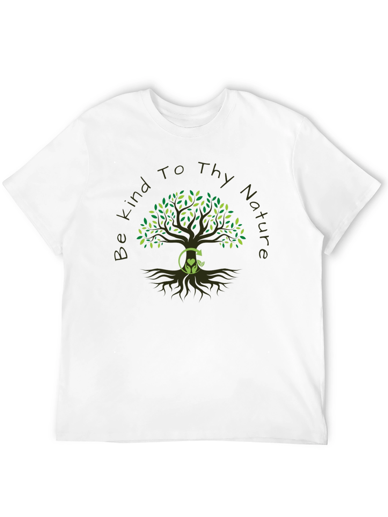 Eco-Friendly Be Kind To Thy Nature Graphic Tee