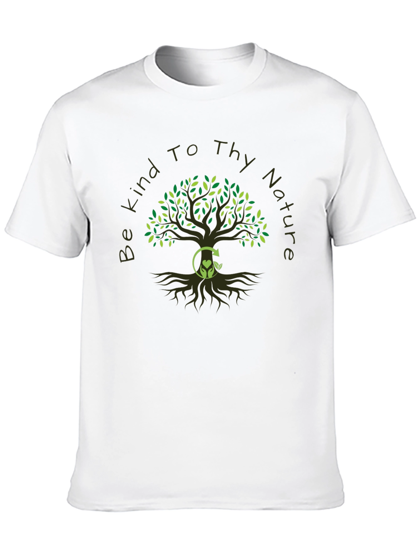 Eco-Friendly Be Kind To Thy Nature Graphic Tee