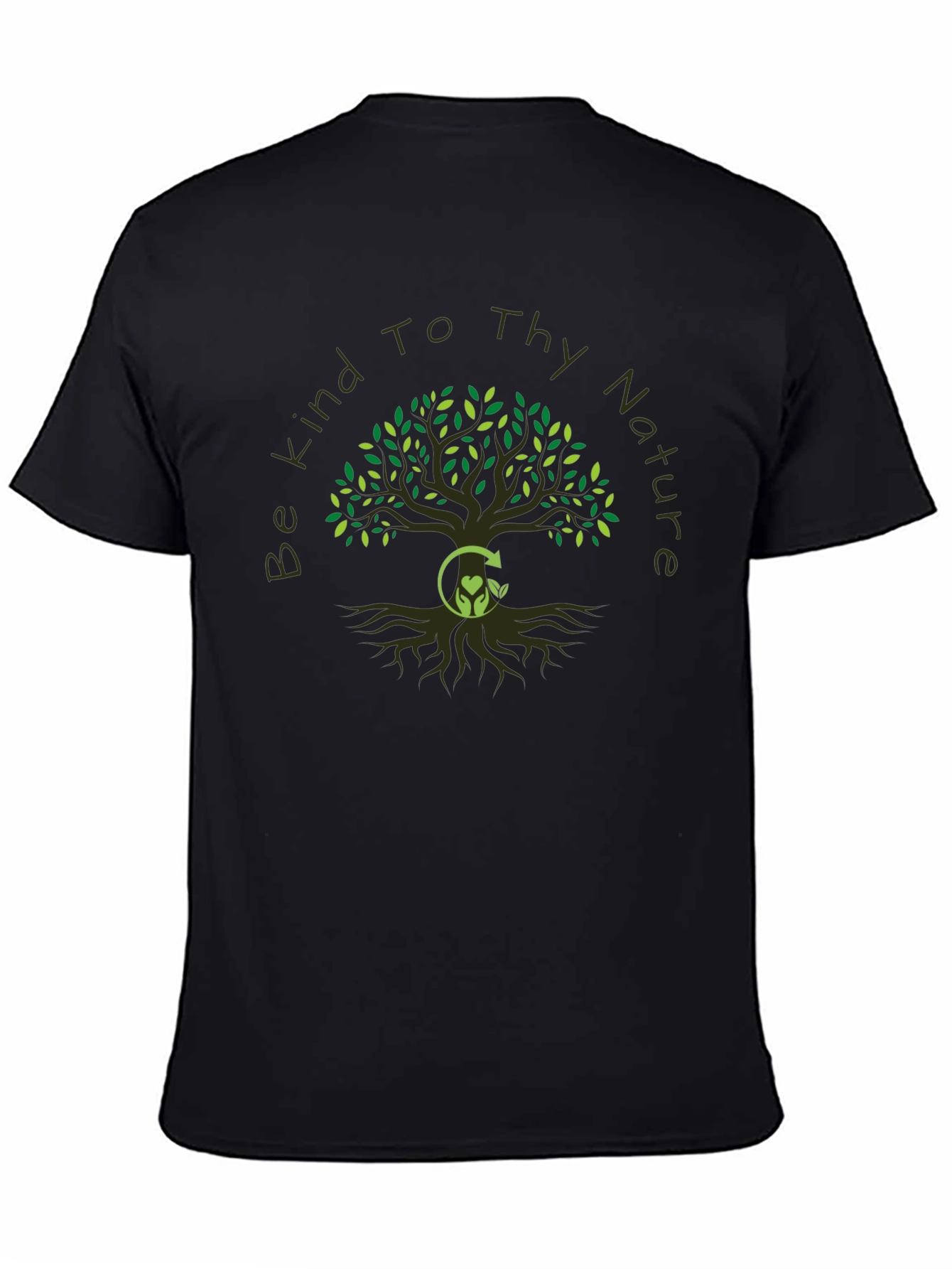 Eco-Friendly Be Kind To Thy Nature Graphic Tee