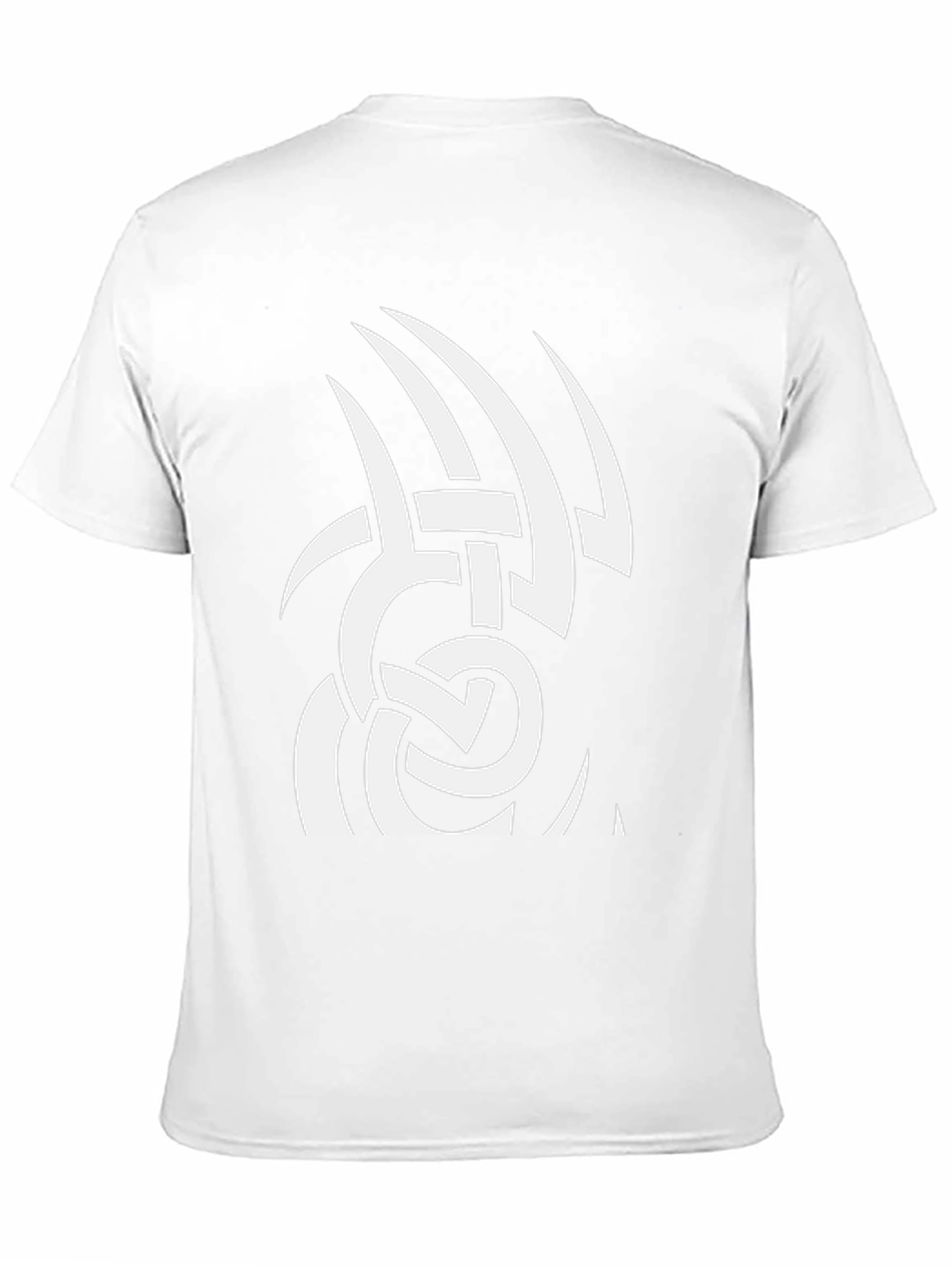 Tribal Tattoo Graphic Black Tee