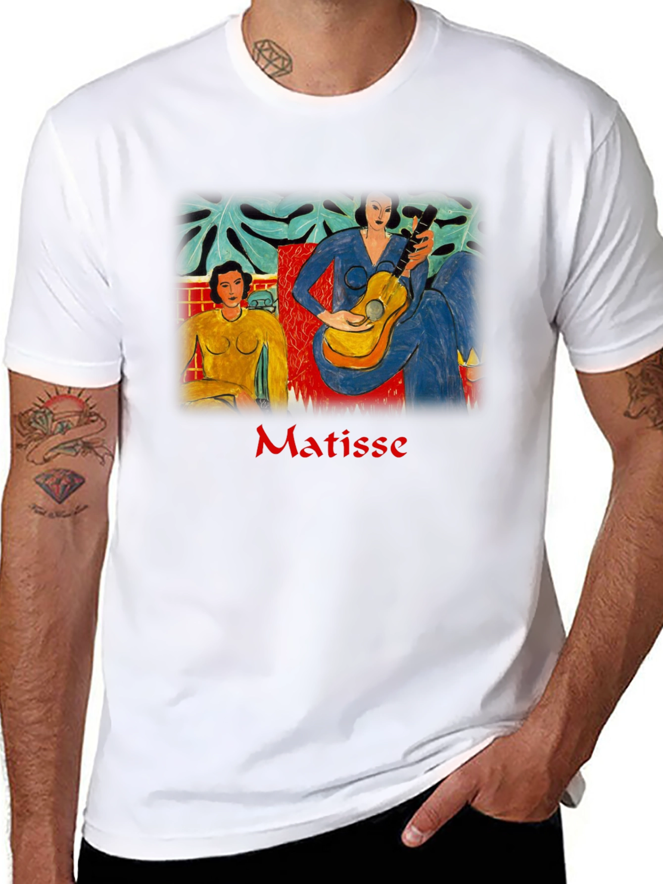 Matisse Painting T-Shirt - Artistic Graphic Tee