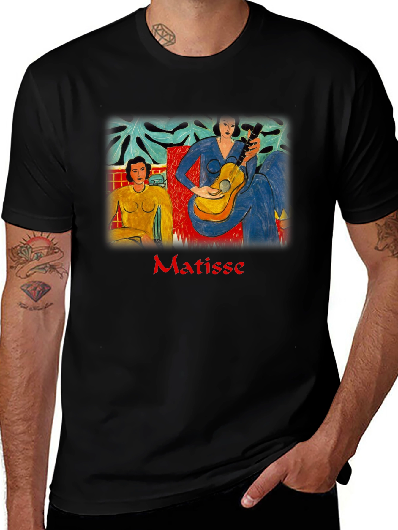 Matisse Painting T-Shirt - Artistic Graphic Tee