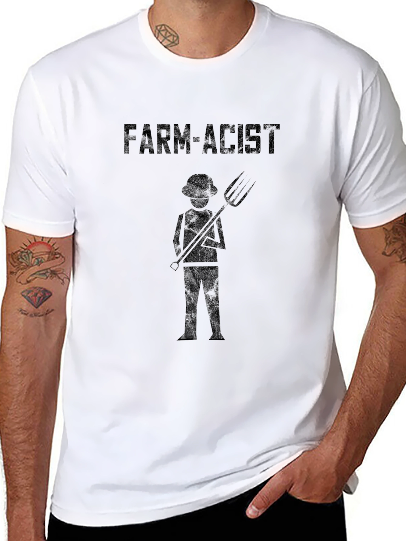 Farm-Acist Graphic T-Shirt - Farming Humor Tee