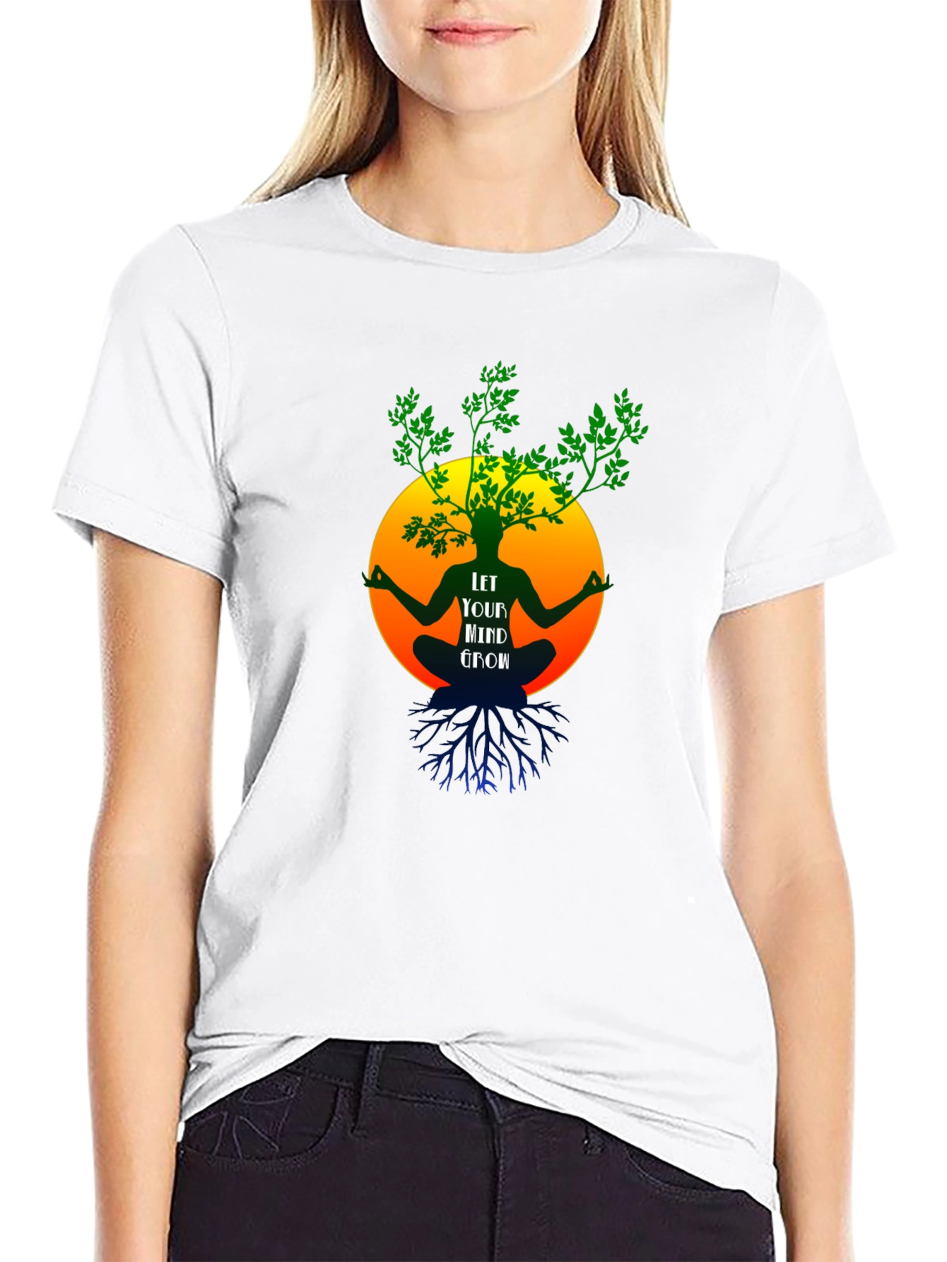 Enlightenment T-Shirt - Let Your Mind Grow