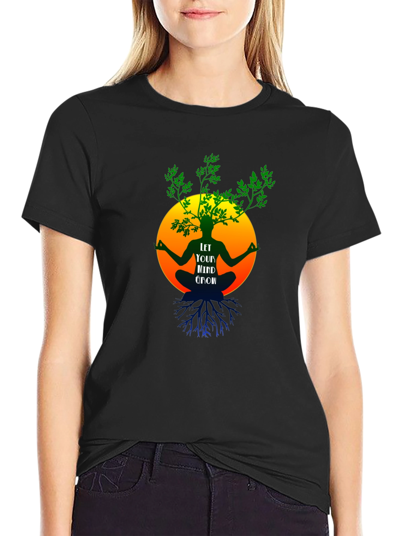 Enlightenment T-Shirt - Let Your Mind Grow
