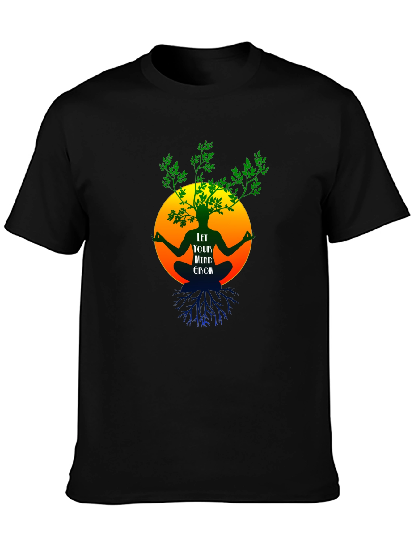 Enlightenment T-Shirt - Let Your Mind Grow