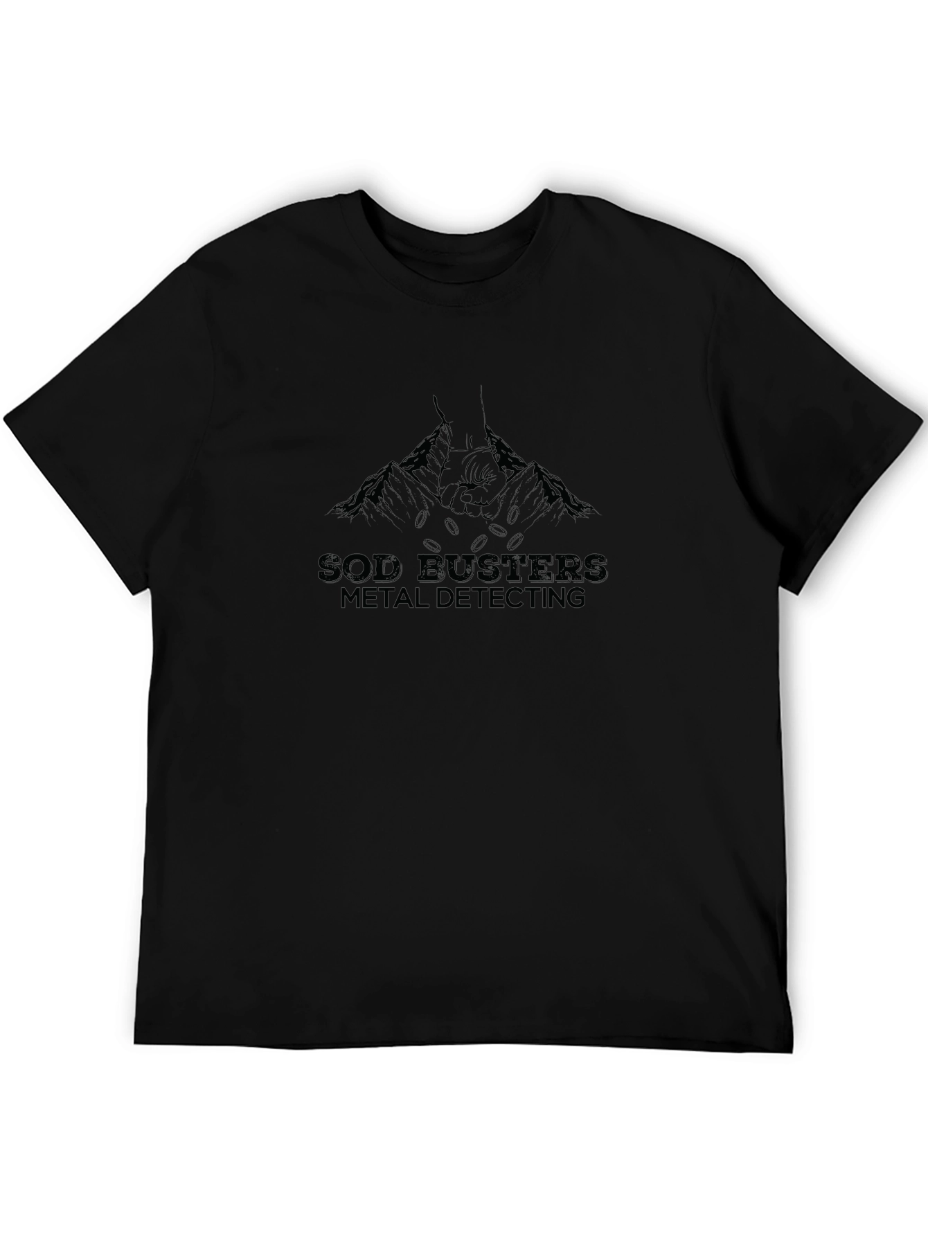 Sod Busters Metal Detecting Graphic Tee