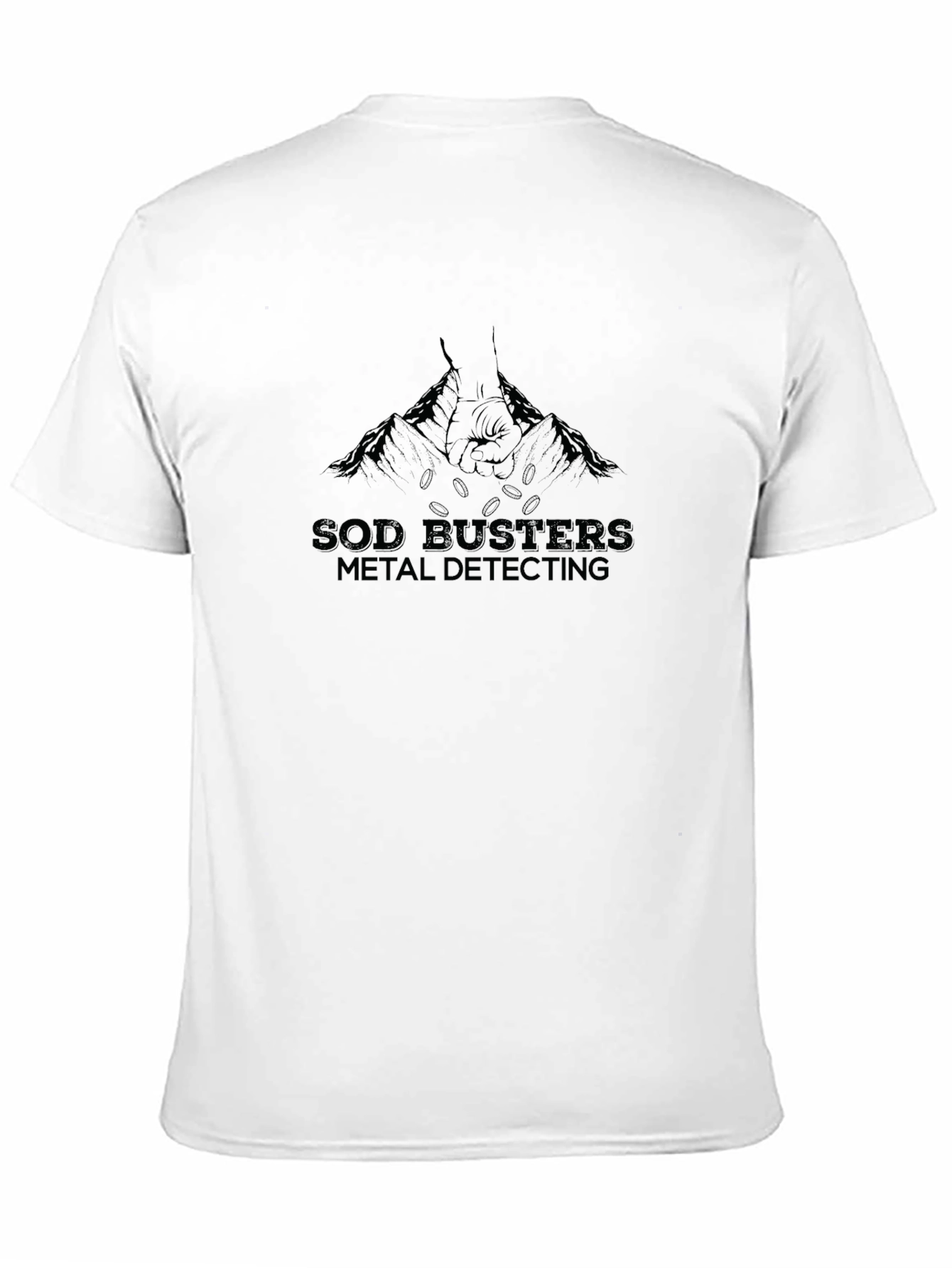 Sod Busters Metal Detecting Graphic Tee