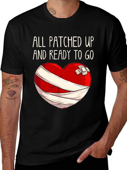 All Patched Up Heart Graphic Tee