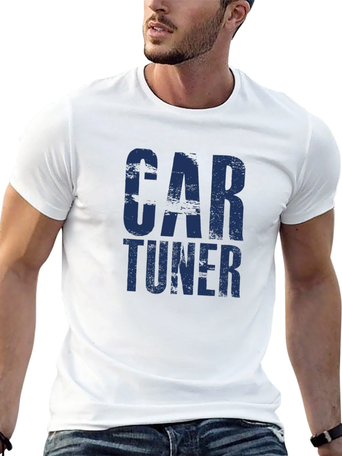 Car Tuner Graphic T-Shirt -  Mens Black Tee