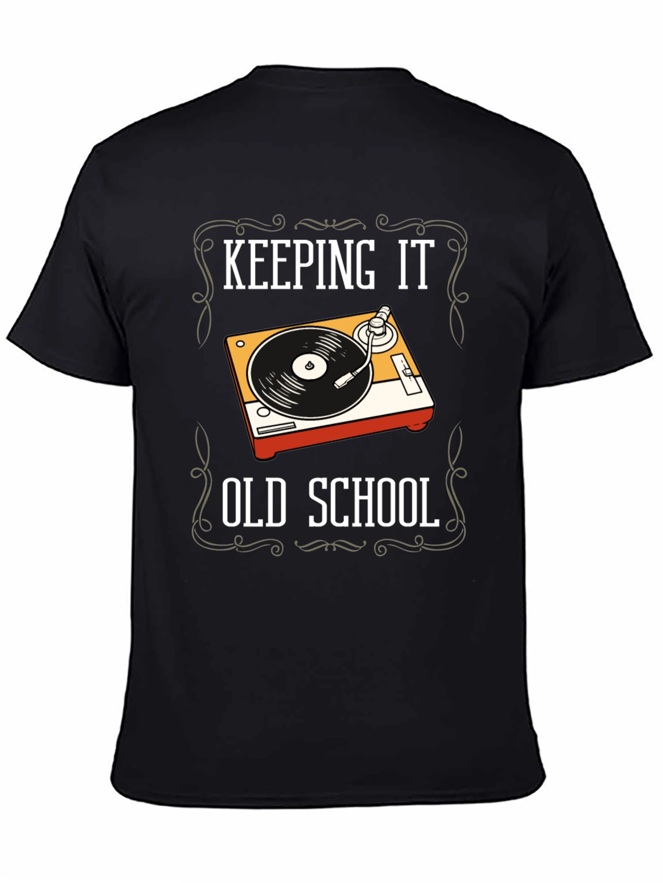Keeping It Old School Turntable T-Shirt
